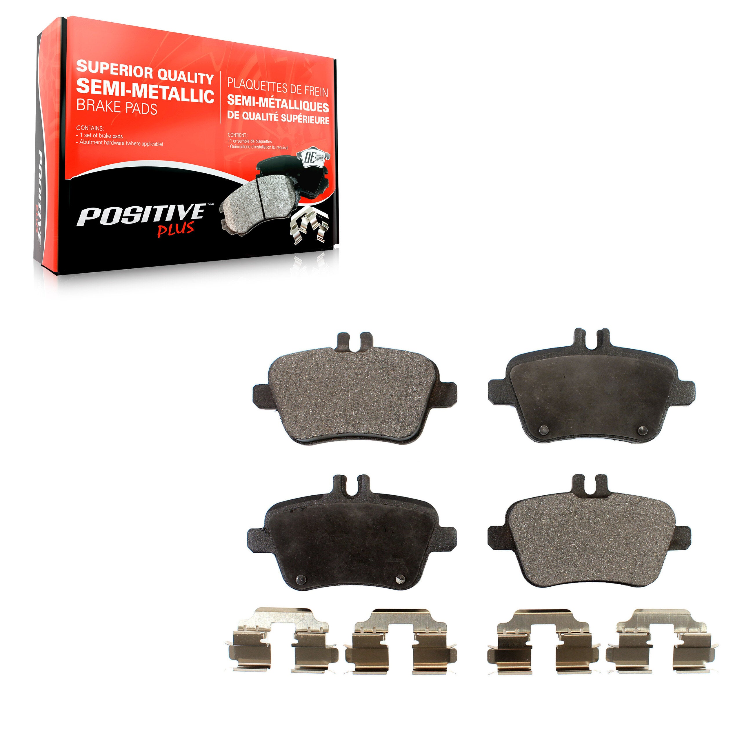 Positive Plus PPF-D1646 Disc Brake Pad for 2012-2020 INFINITI QX30 product image