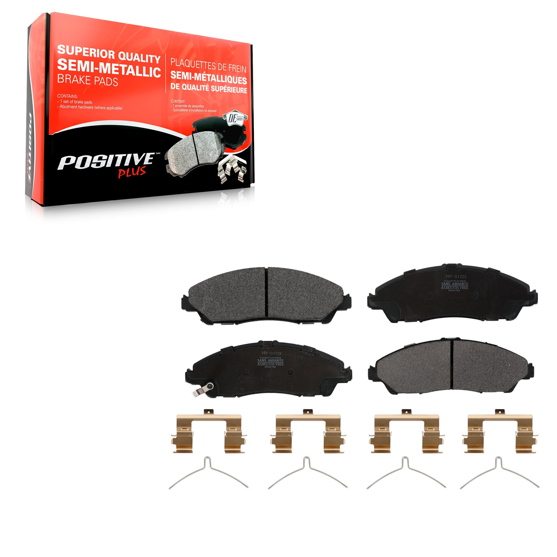 AmeriBRAKES_Semi-Metallic Brake Pads_PPF-D1723
