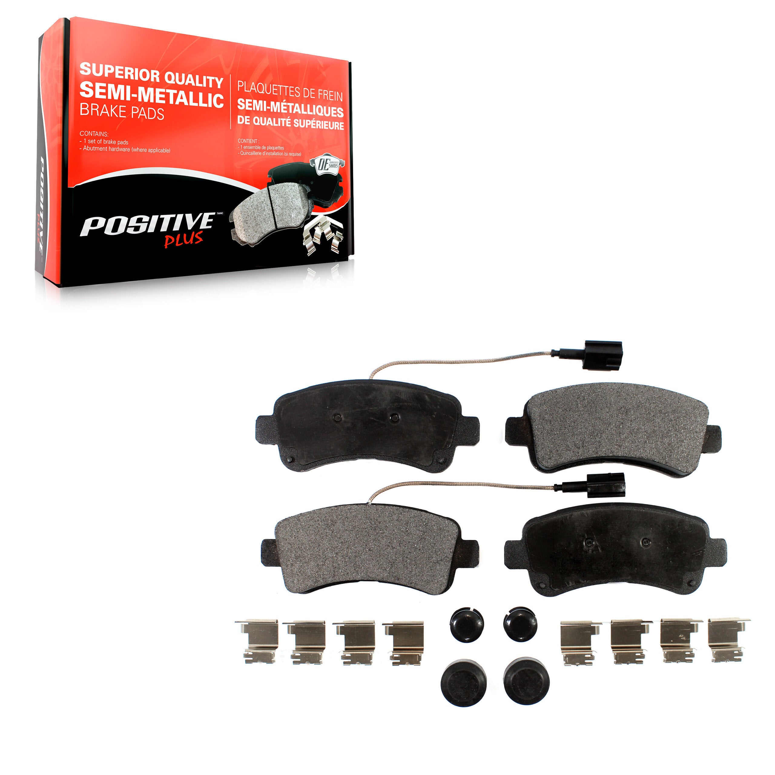 Positive Plus PPF-D1746 Disc Brake Pad for 2014-2021 Ram ProMaster 1500 product image