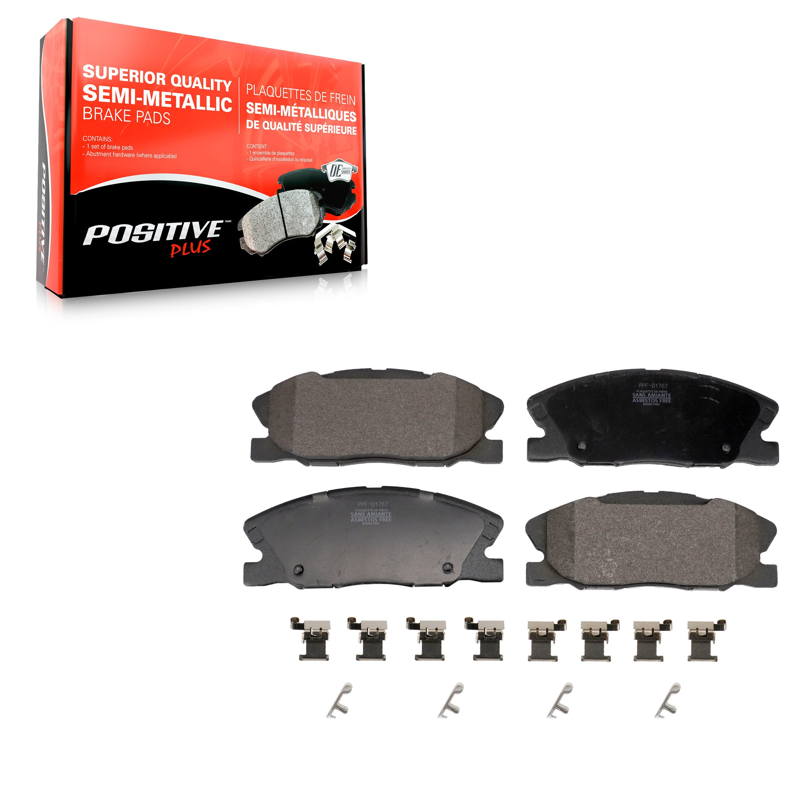 AmeriBRAKES_Semi-Metallic Brake Pads_PPF-D1767