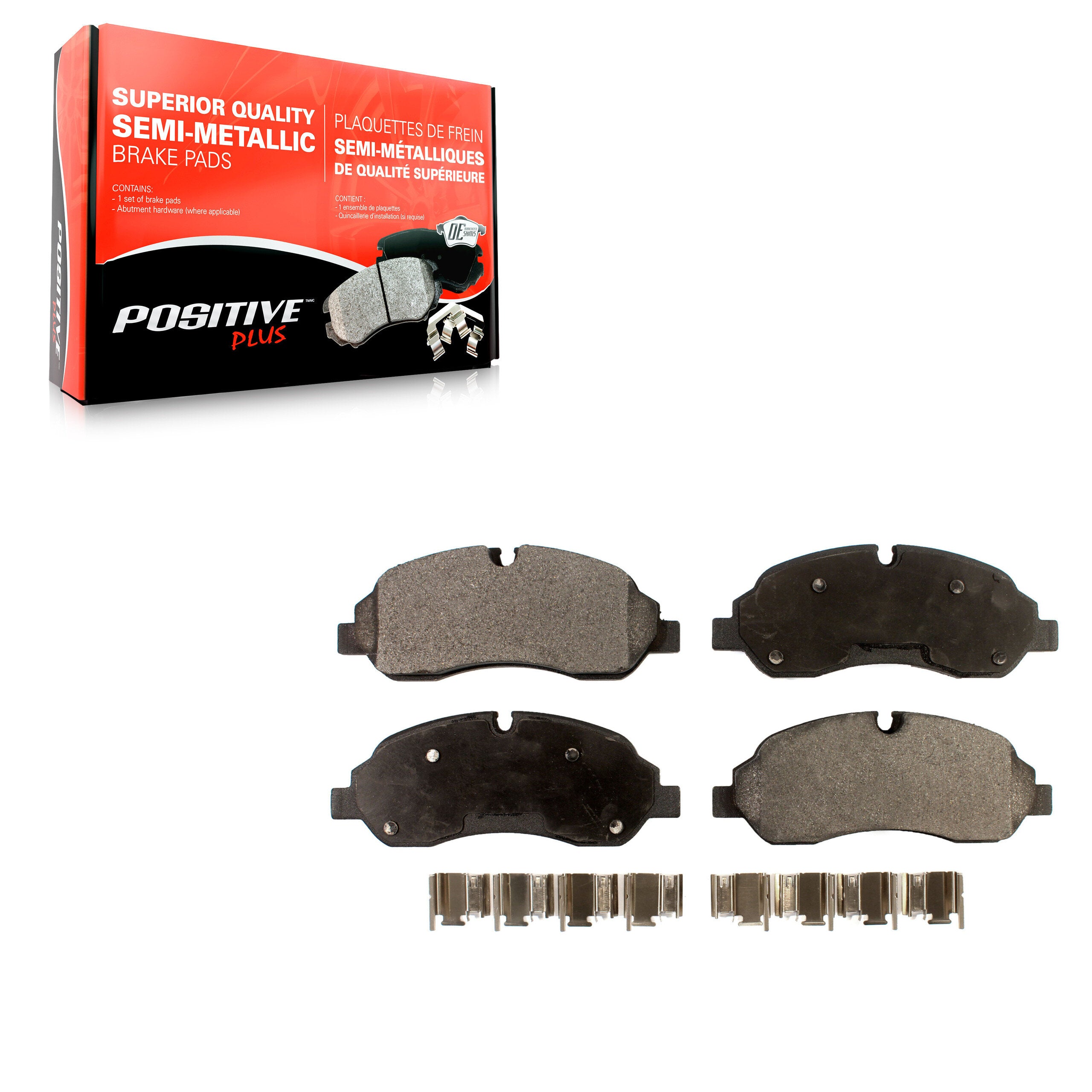 Positive Plus PPF-D1774 Disc Brake Pad for 2015-2023 Ford Transit-150 product image