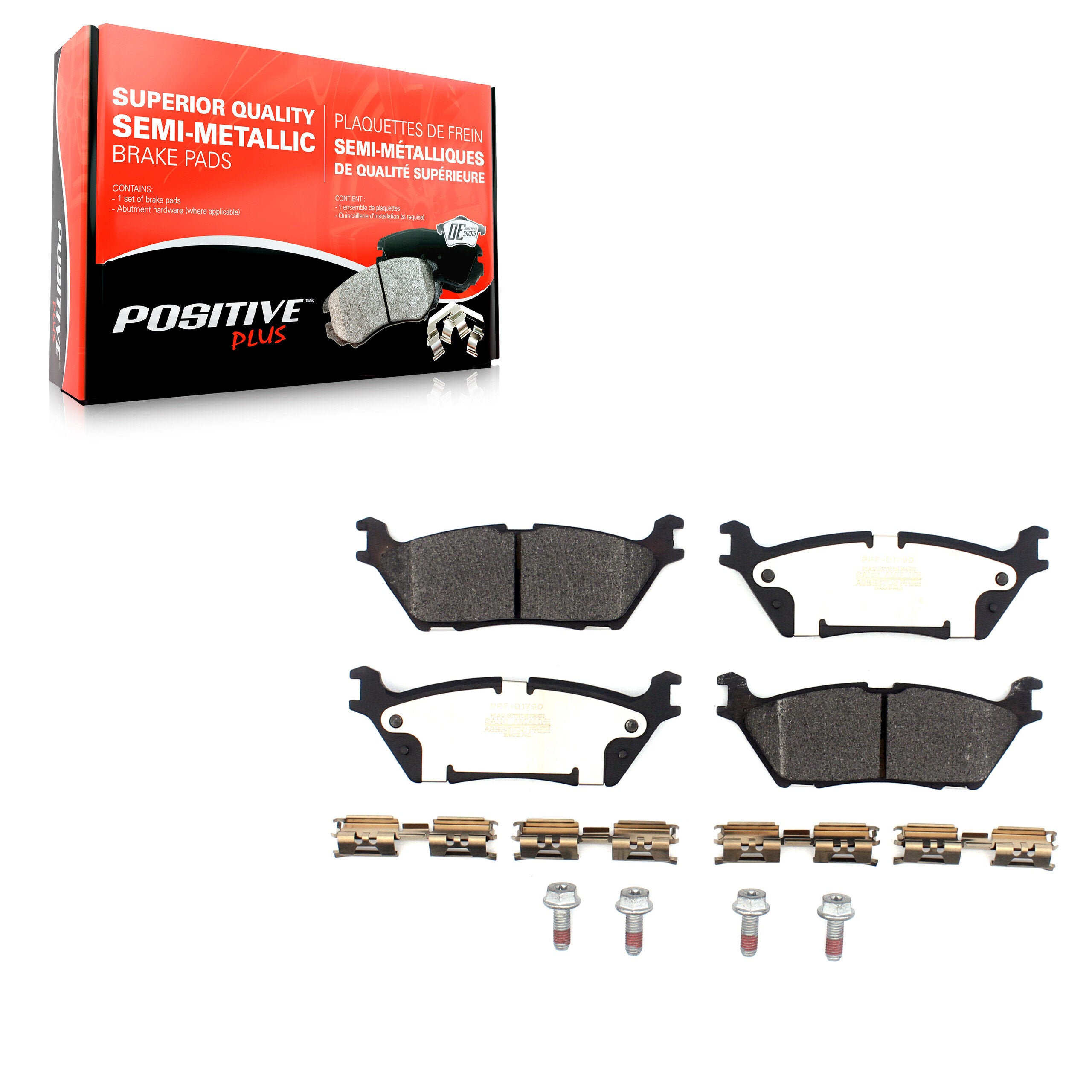 Positive Plus PPF-D1790 Disc Brake Pad for 2015-2021 Ford Expedition product image