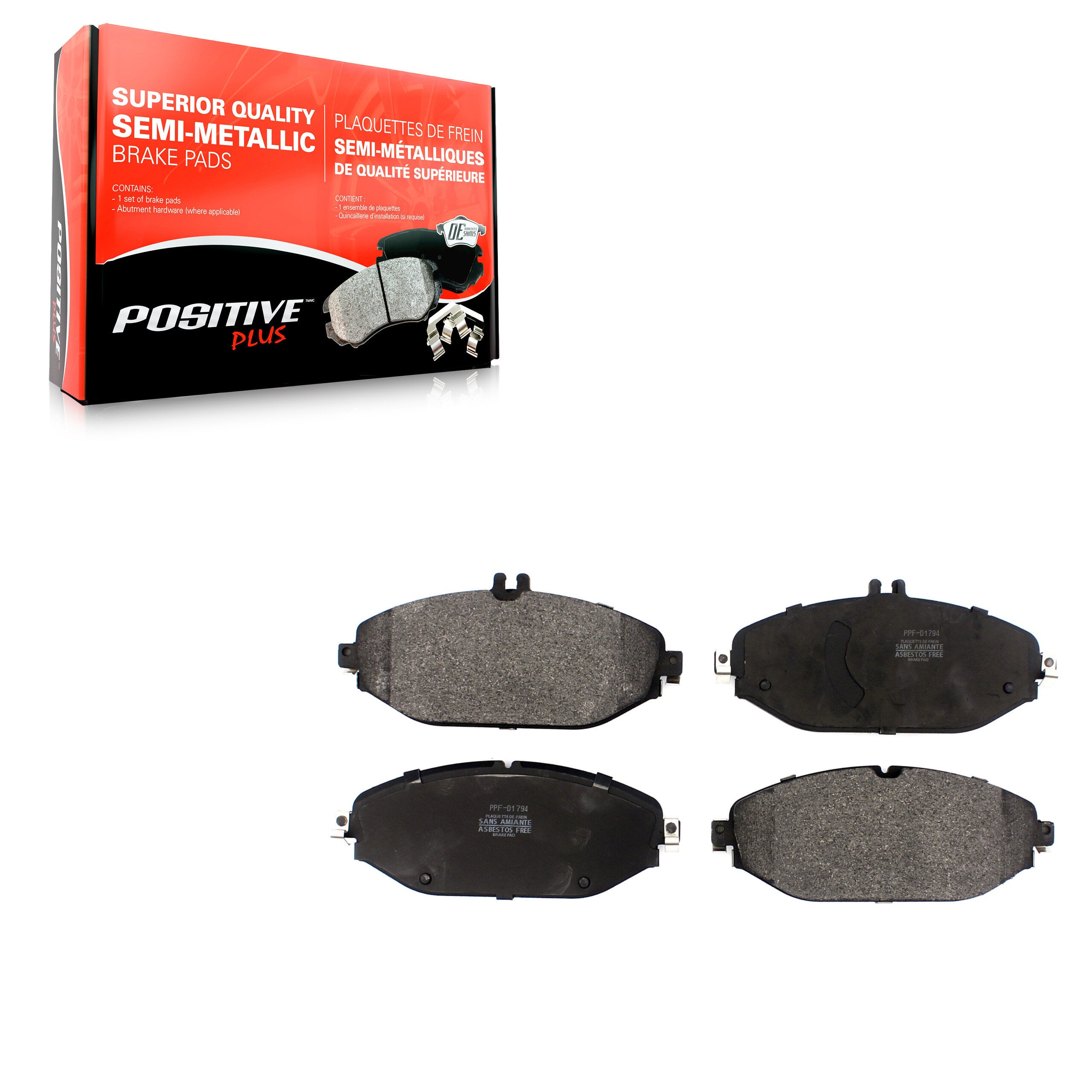 AmeriBRAKES_Semi-Metallic Brake Pads_PPF-D1794