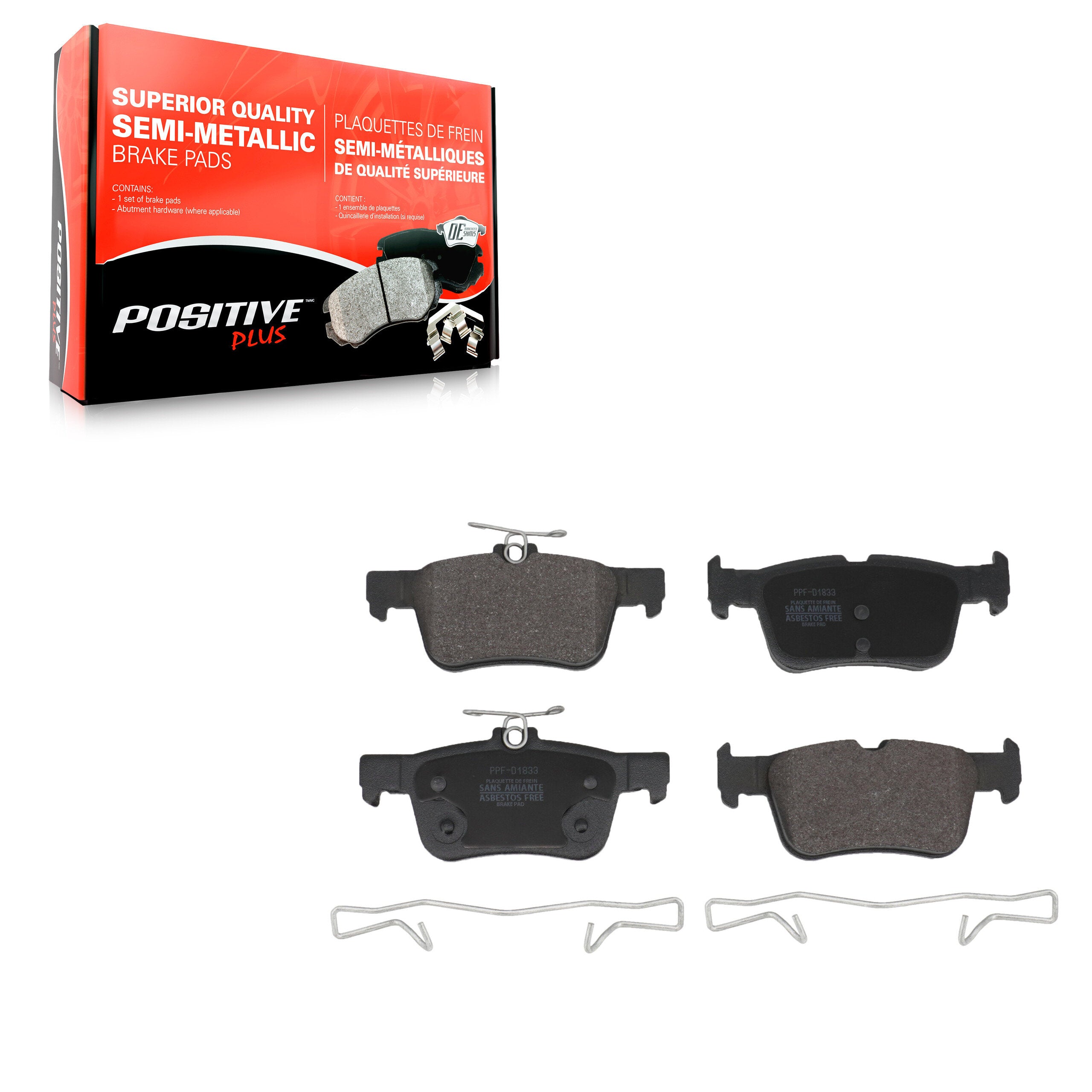 AmeriBRAKES_Semi-Metallic Brake Pads_PPF-D1833