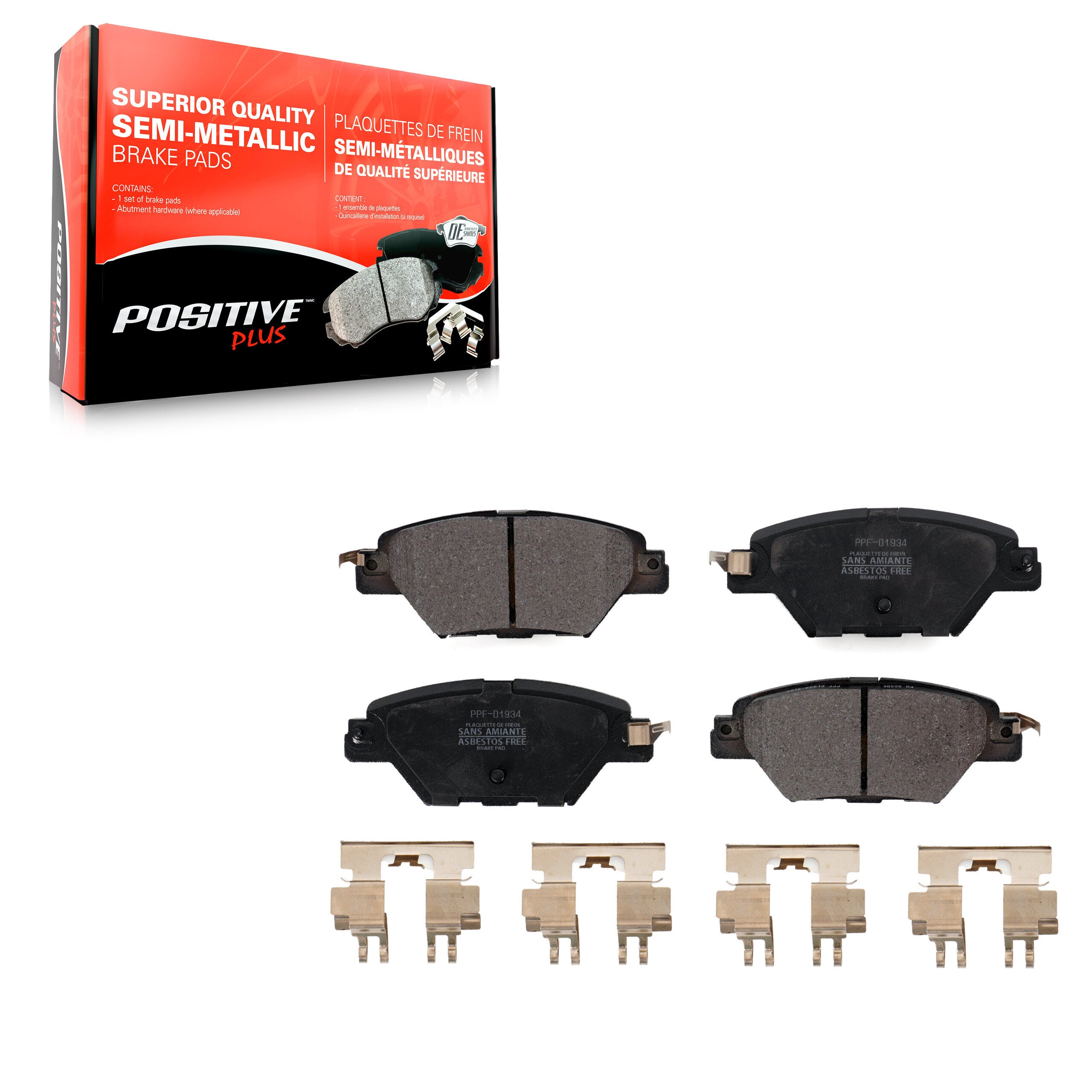 AmeriBRAKES_Semi-Metallic Brake Pads_PPF-D1934