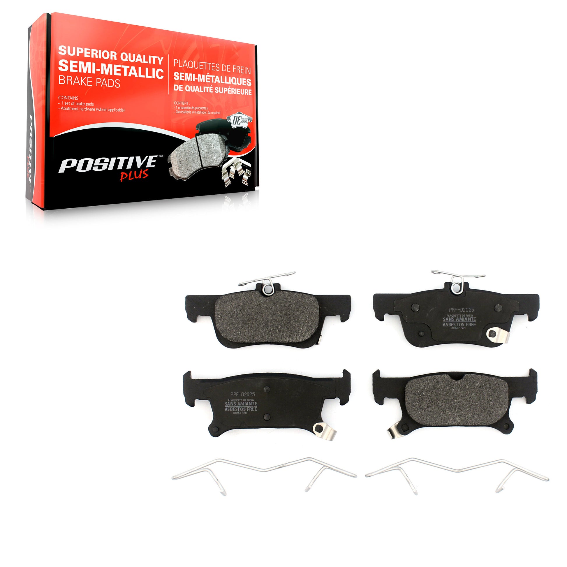 AmeriBRAKES_Semi-Metallic Brake Pads_PPF-D2025