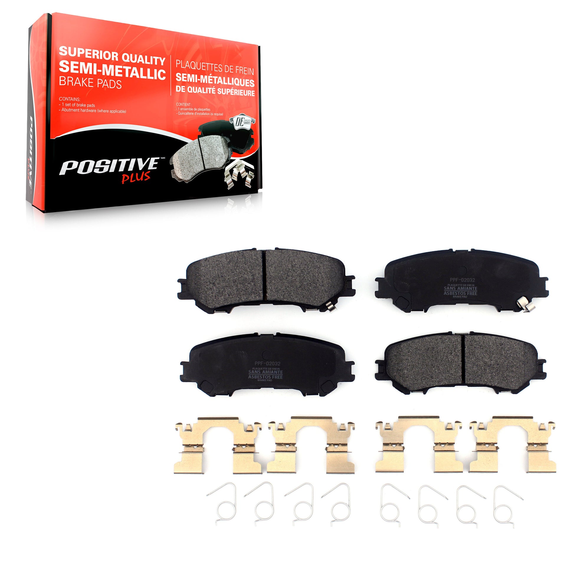 AmeriBRAKES_Semi-Metallic Brake Pads_PPF-D2032