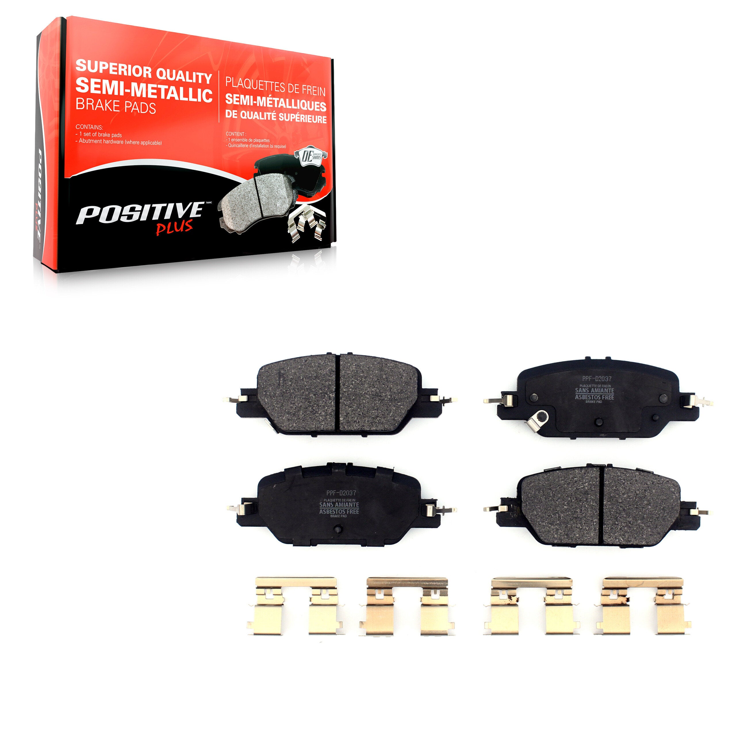 AmeriBRAKES_Semi-Metallic Brake Pads_PPF-D2037