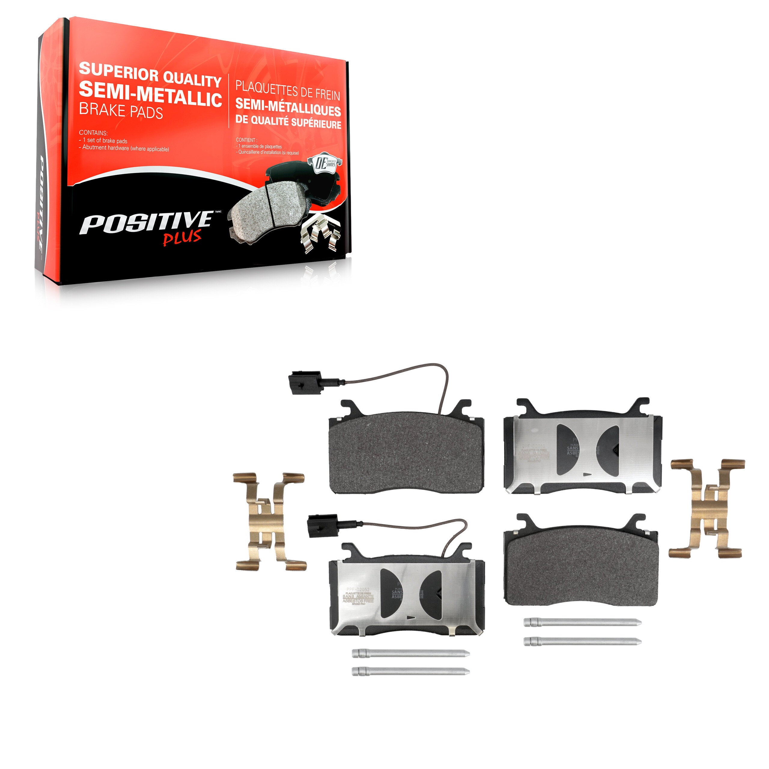 AmeriBRAKES_Semi-Metallic Brake Pads_PPF-D2052