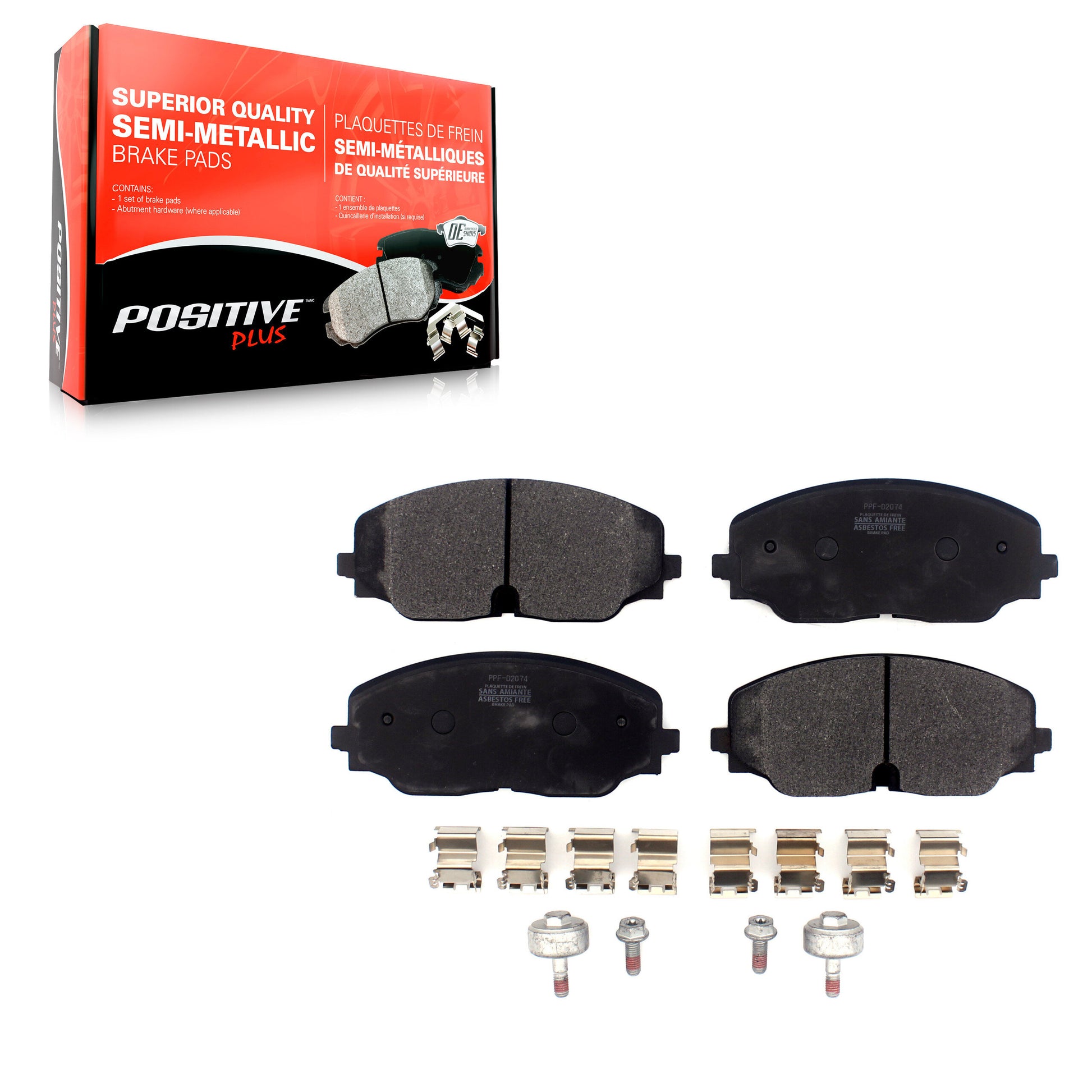 AmeriBRAKES_Semi-Metallic Brake Pads_PPF-D2074