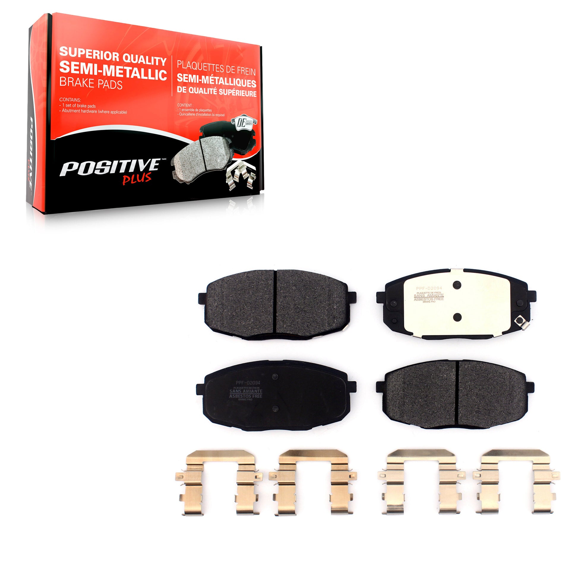 Positive Plus PPF-D2094 Disc Brake Pad for 2014-2025 Hyundai Kona product image