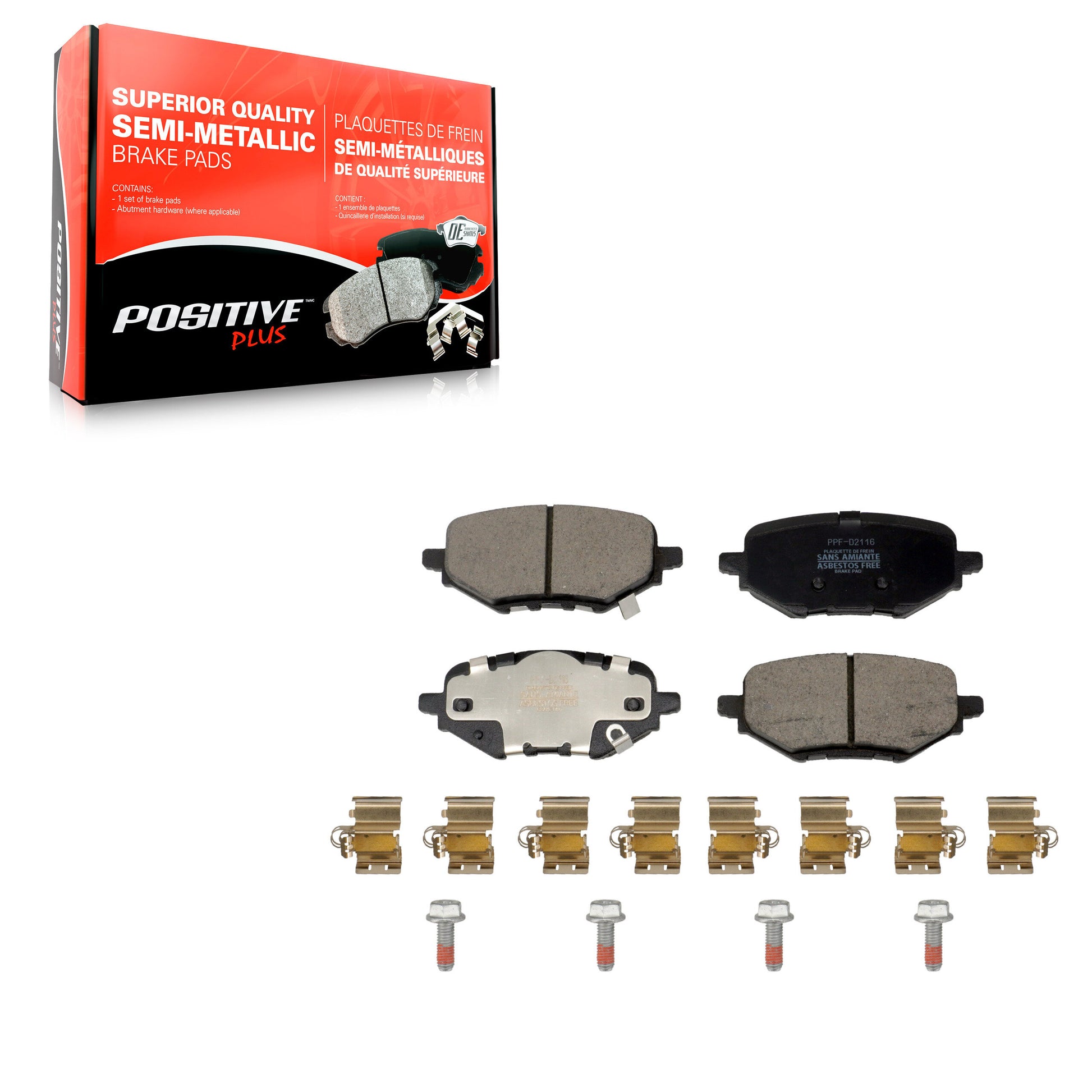 AmeriBRAKES_Semi-Metallic Brake Pads_PPF-D2116