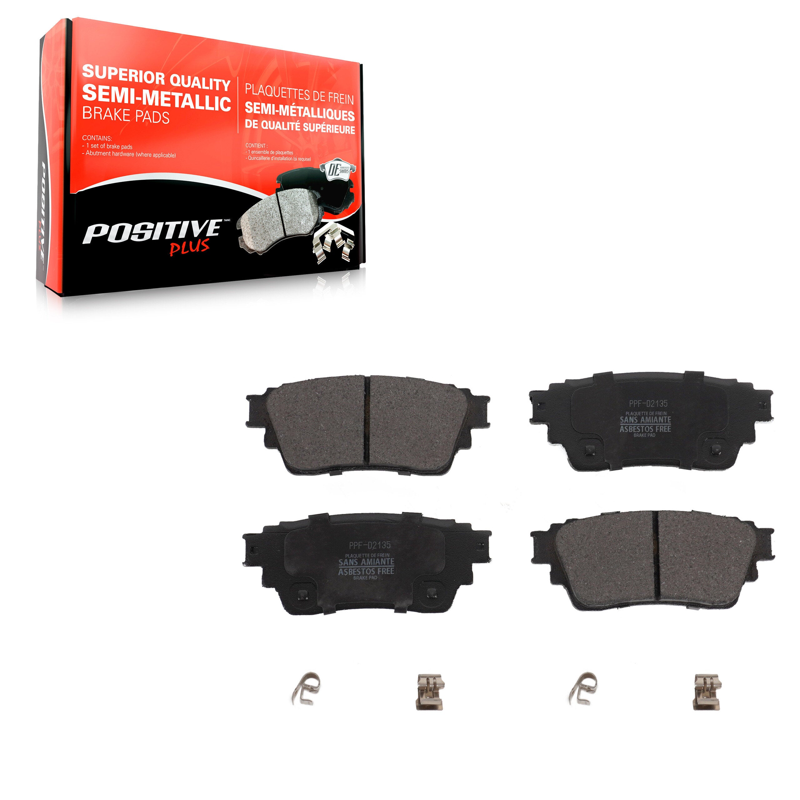 AmeriBRAKES_Semi-Metallic Brake Pads_PPF-D2135