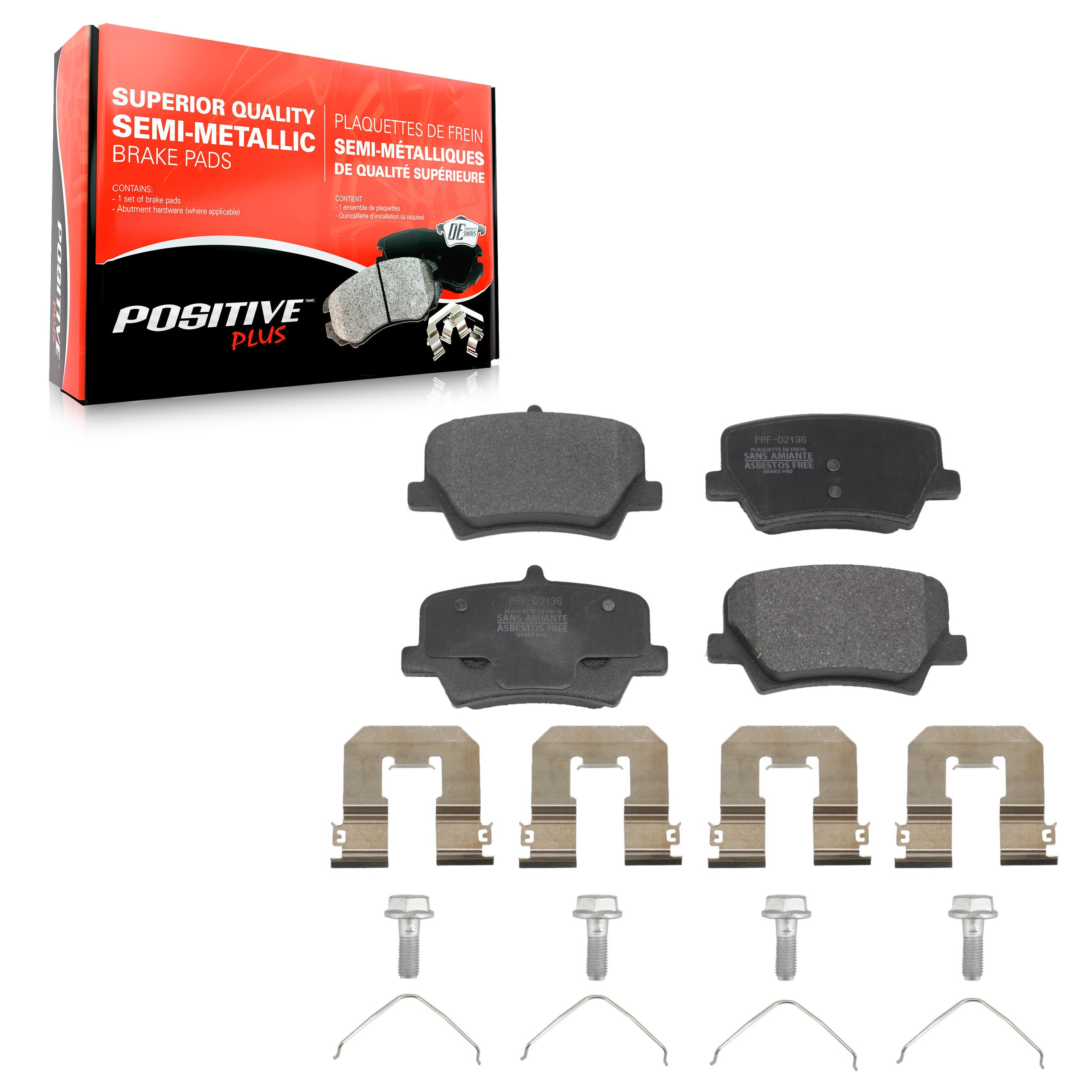 AmeriBRAKES_Semi-Metallic Brake Pads_PPF-D2136