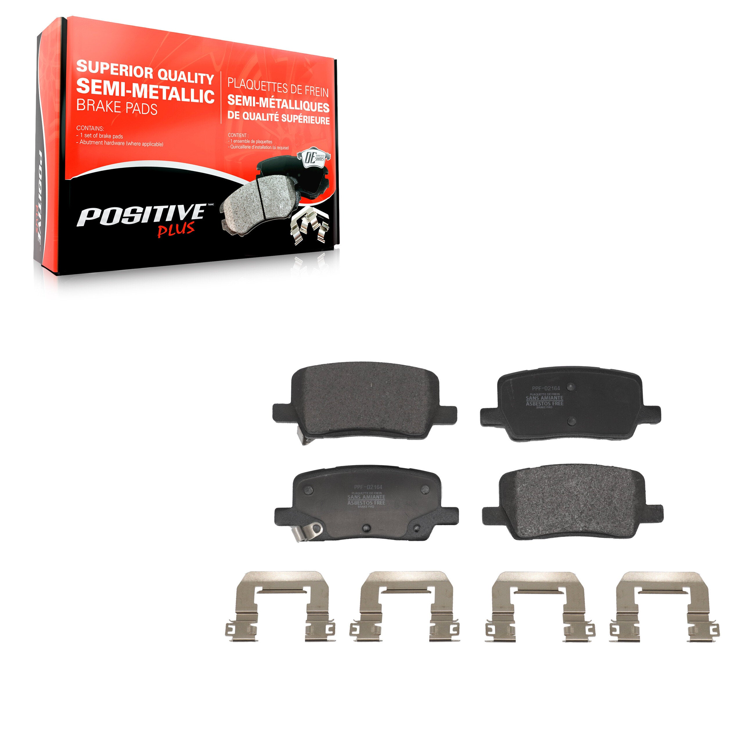 AmeriBRAKES_Semi-Metallic Brake Pads_PPF-D2164