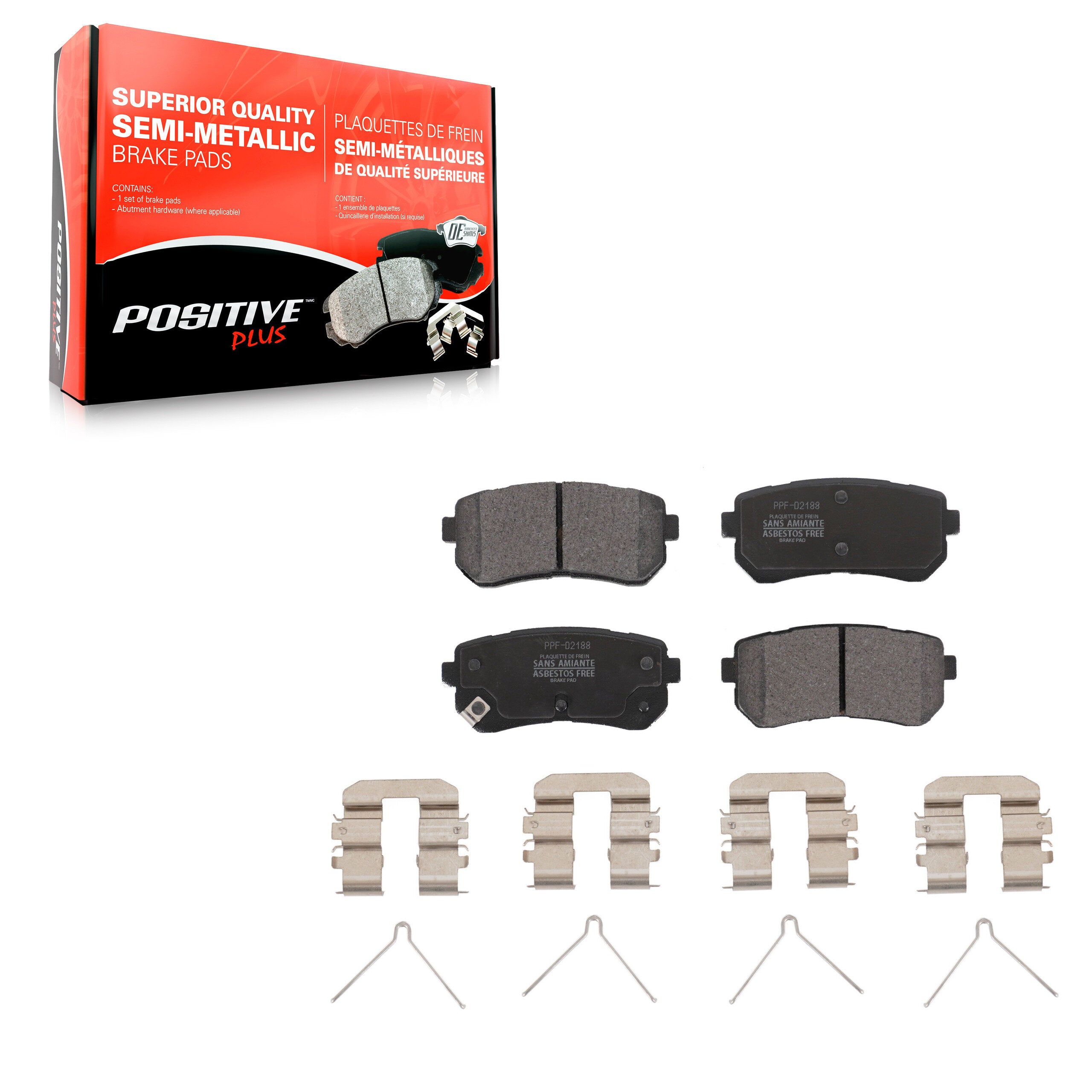 AmeriBRAKES_Semi-Metallic Brake Pads_PPF-D2188