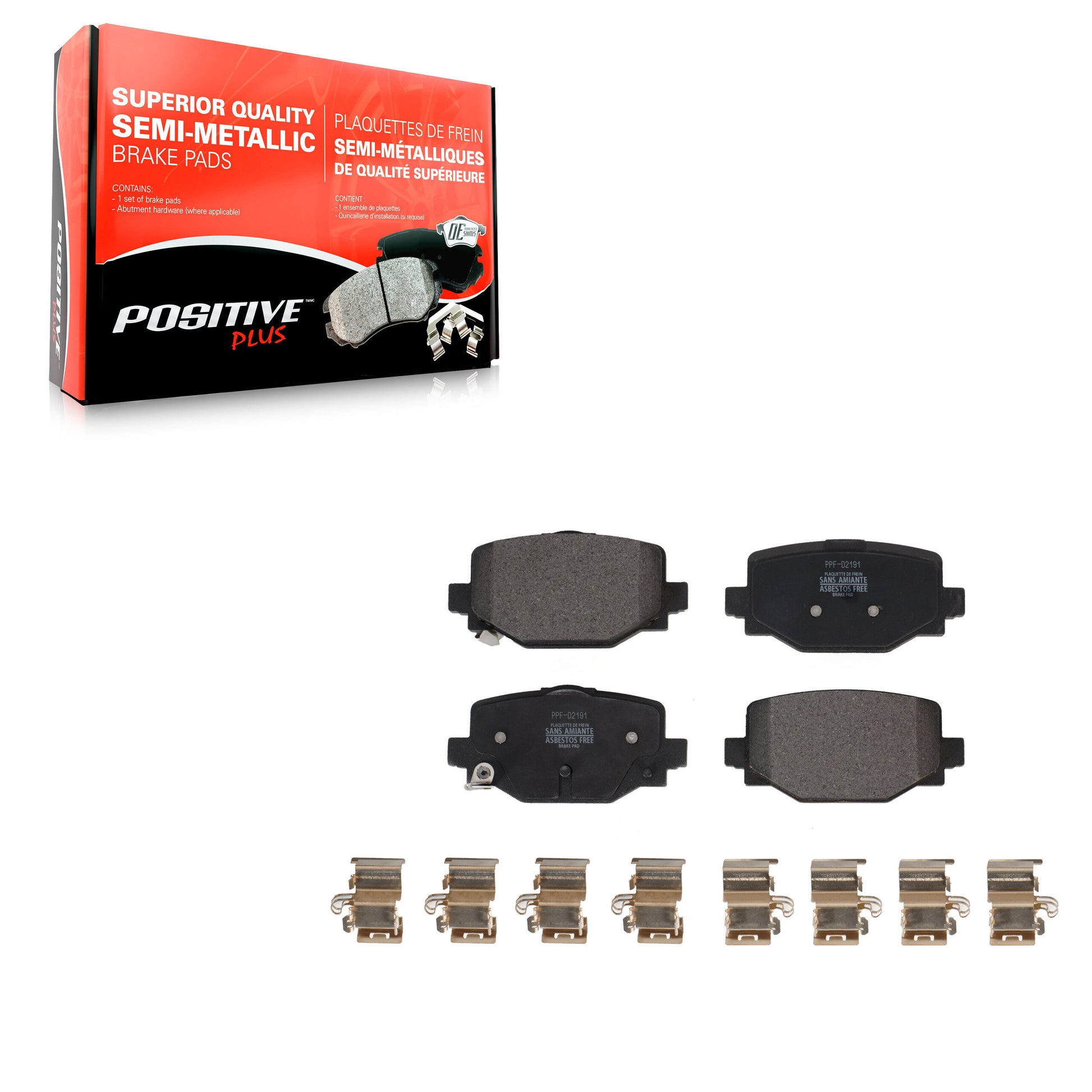 AmeriBRAKES_Semi-Metallic Brake Pads_PPF-D2191