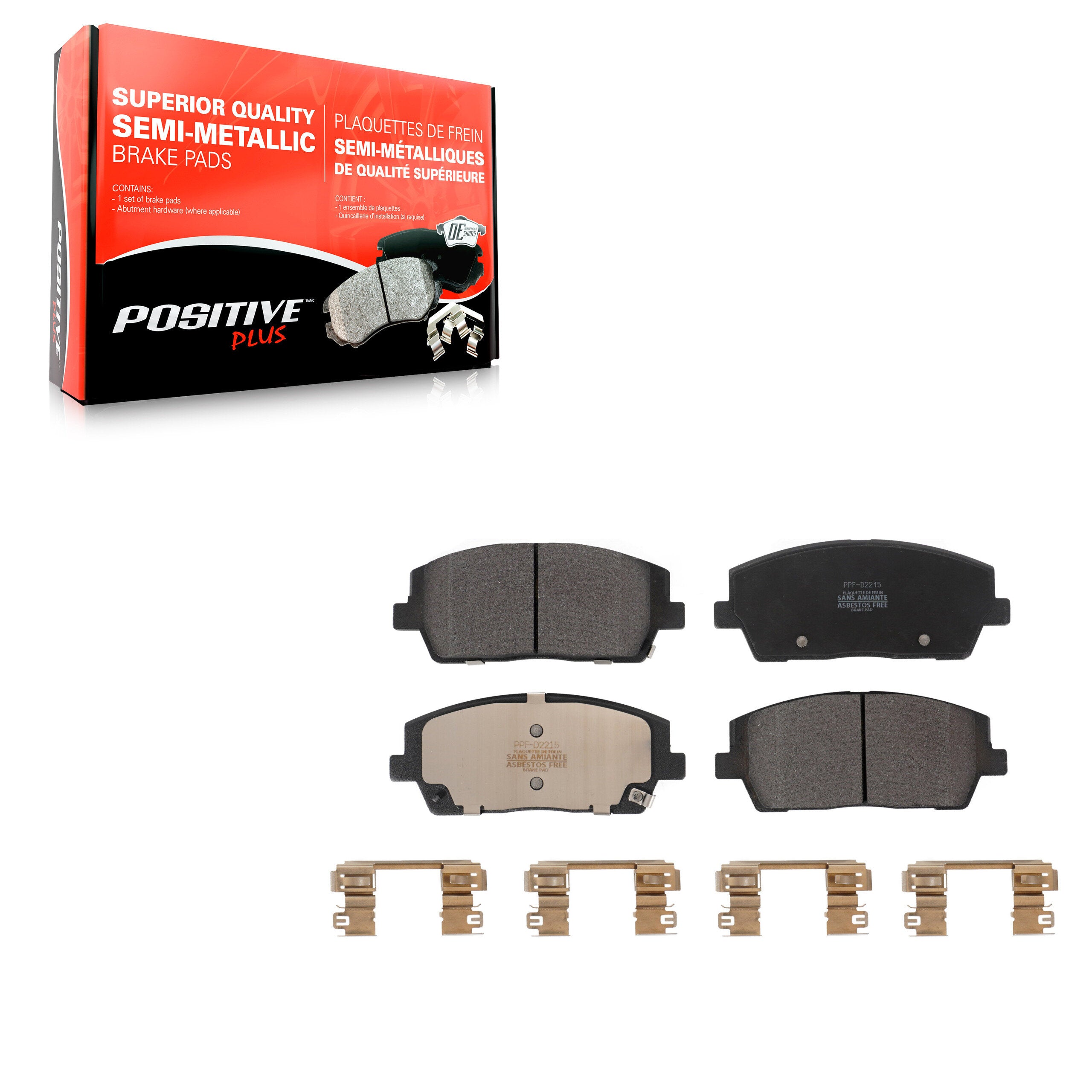 AmeriBRAKES_Semi-Metallic Brake Pads_PPF-D2215
