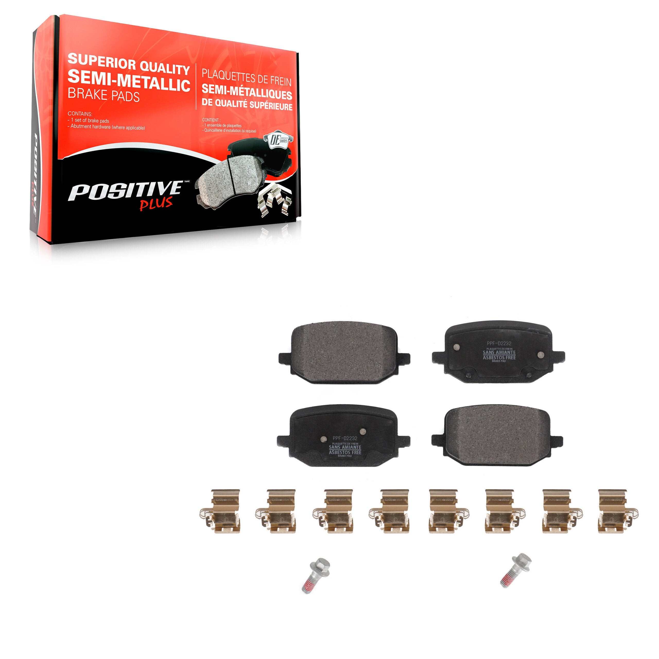 AmeriBRAKES_Semi-Metallic Brake Pads_PPF-D2232