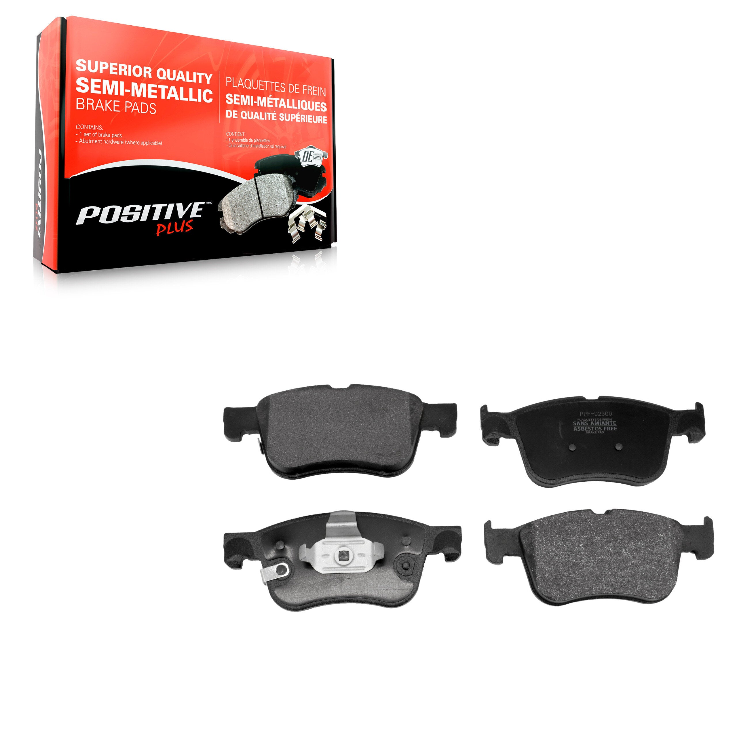 Positive Plus PPF-D2300 Disc Brake Pad for 2020-2023 Ford Maverick product image