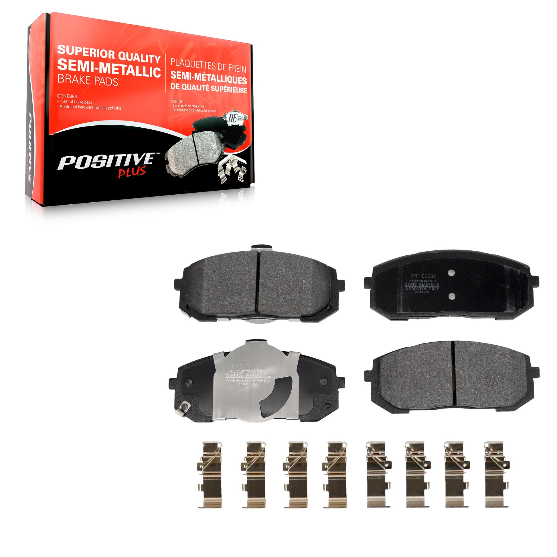 AmeriBRAKES_Semi-Metallic Brake Pads_PPF-D2302
