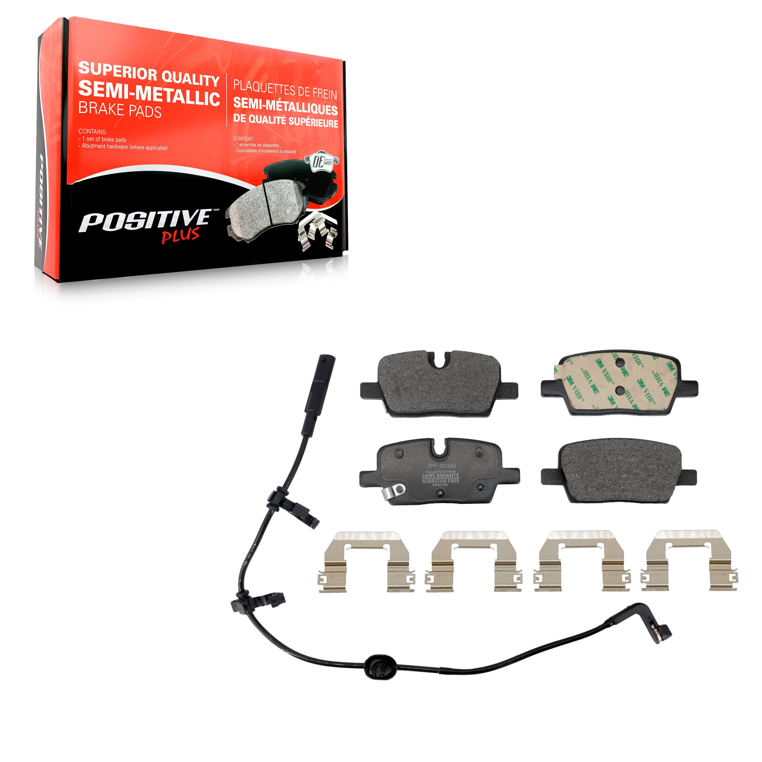 AmeriBRAKES_Semi-Metallic Brake Pads_PPF-D2303