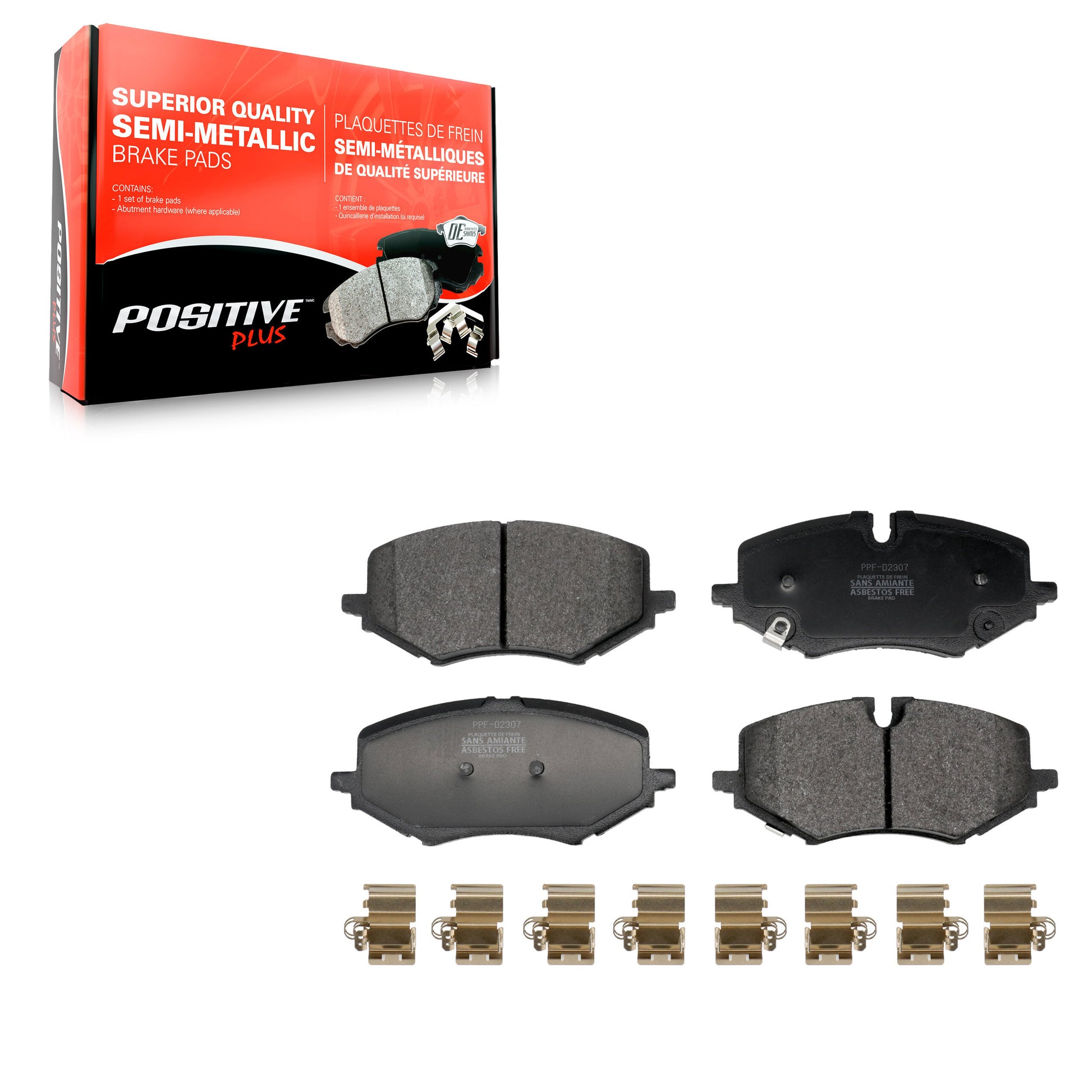 AmeriBRAKES_Semi-Metallic Brake Pads_PPF-D2307