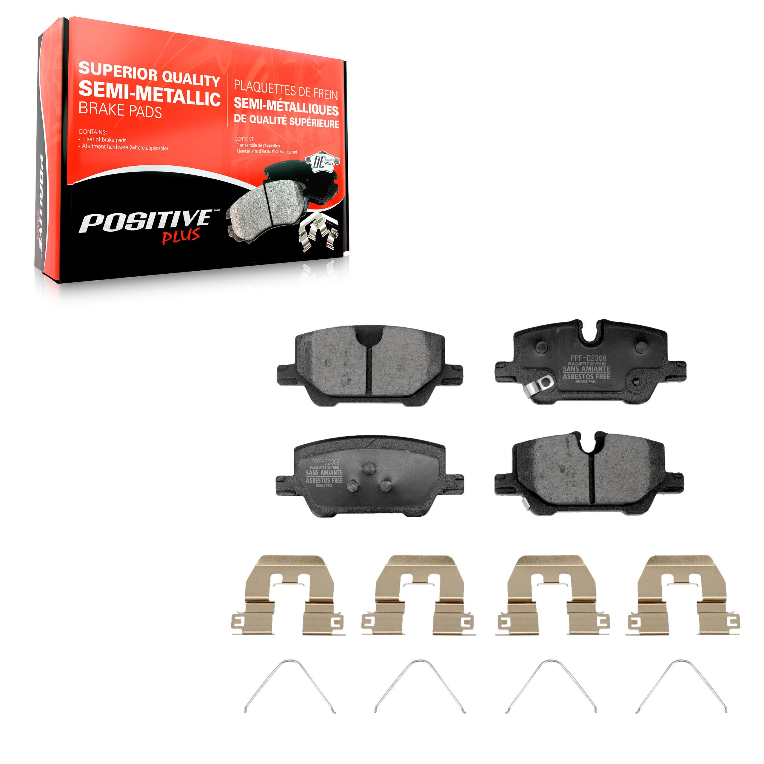 AmeriBRAKES_Semi-Metallic Brake Pads_PPF-D2308