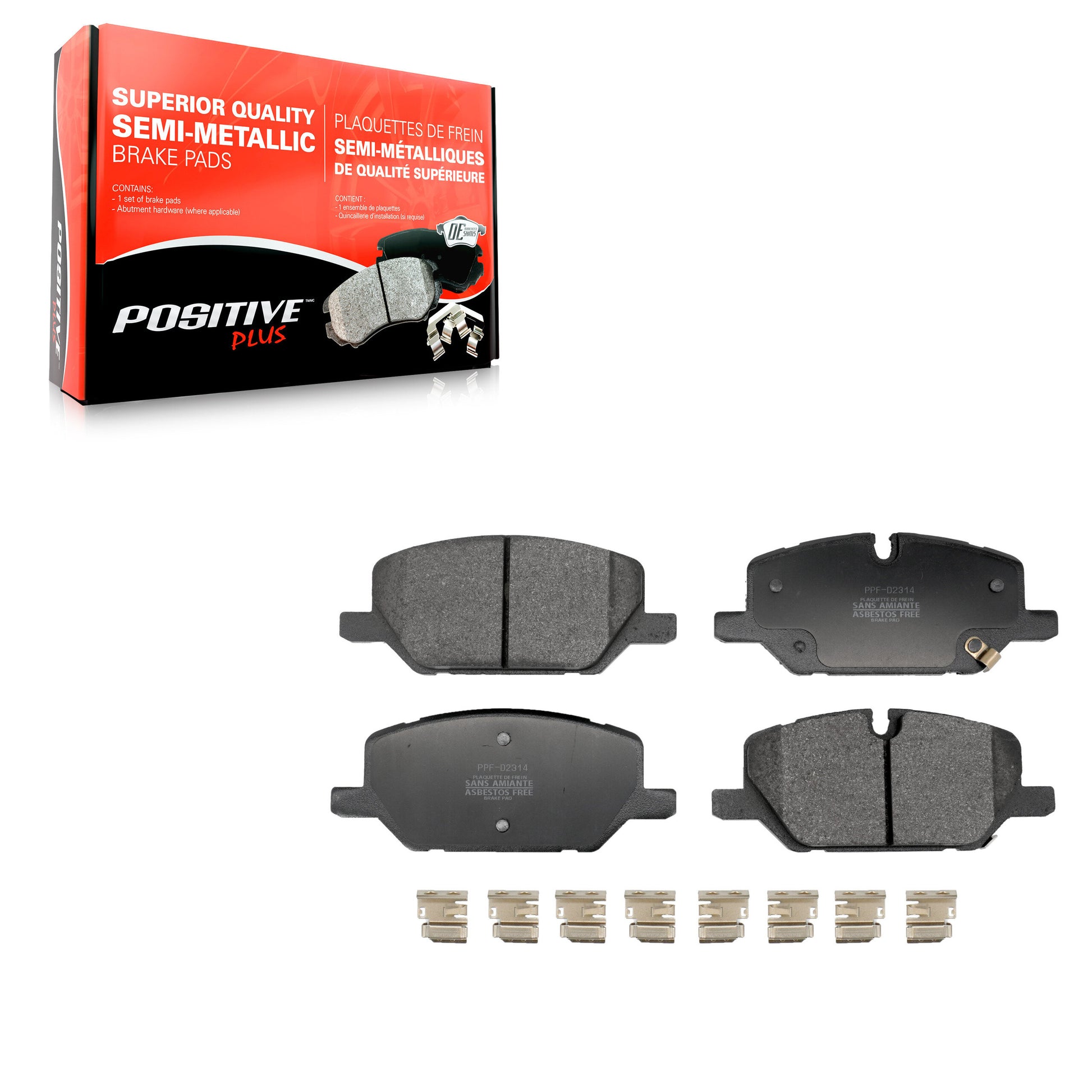 AmeriBRAKES_Semi-Metallic Brake Pads_PPF-D2314