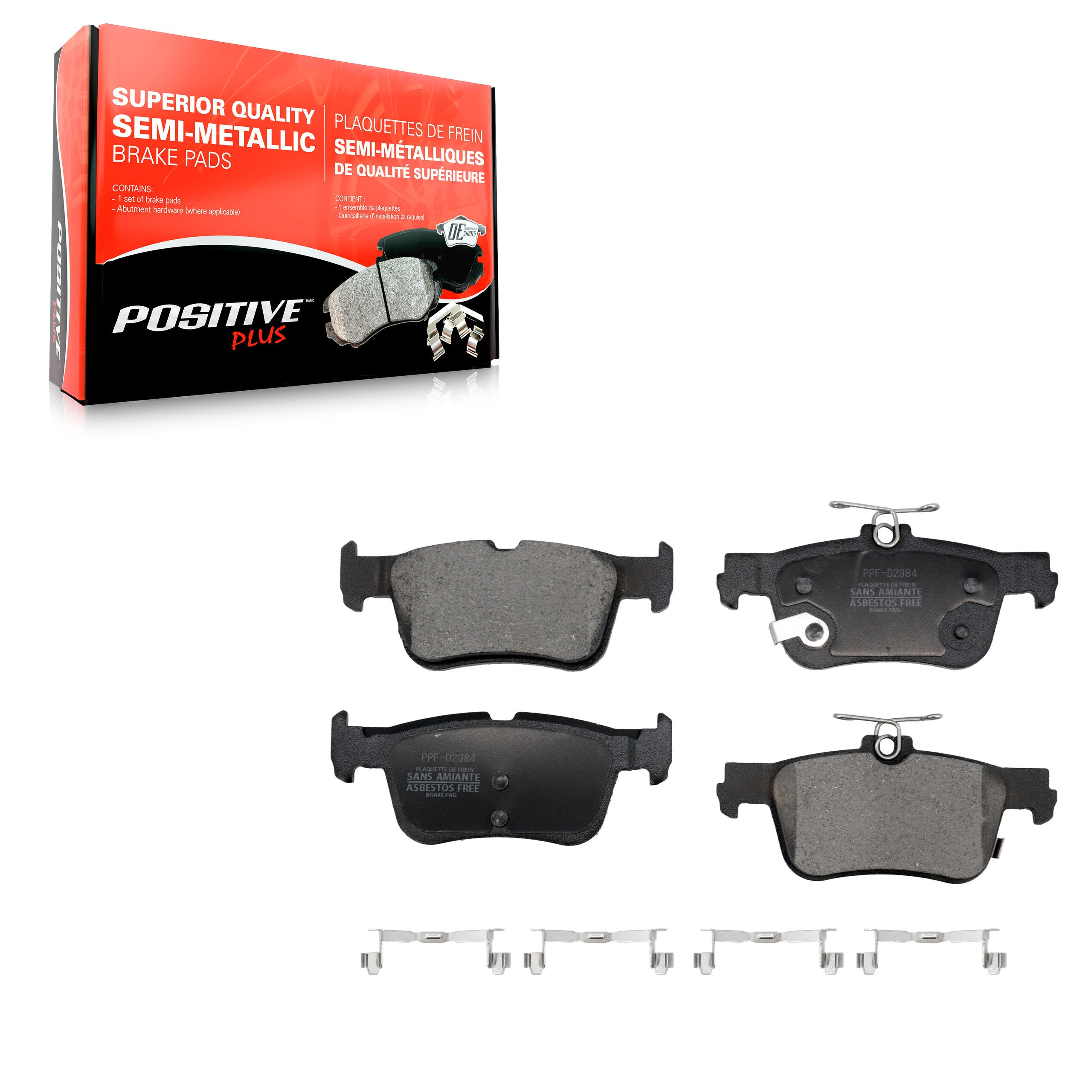AmeriBRAKES_Semi-Metallic Brake Pads_PPF-D2384