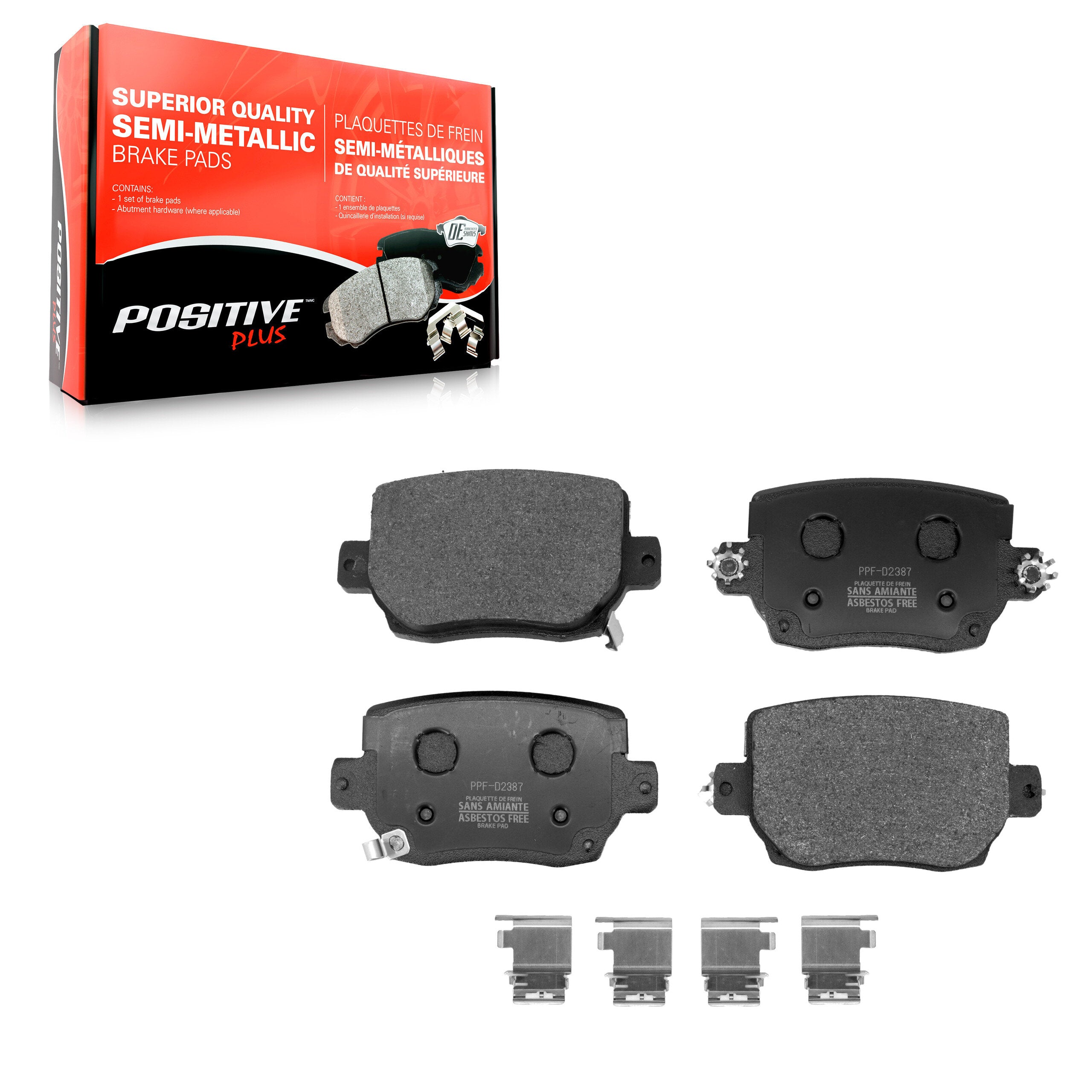 AmeriBRAKES_Semi-Metallic Brake Pads_PPF-D2387