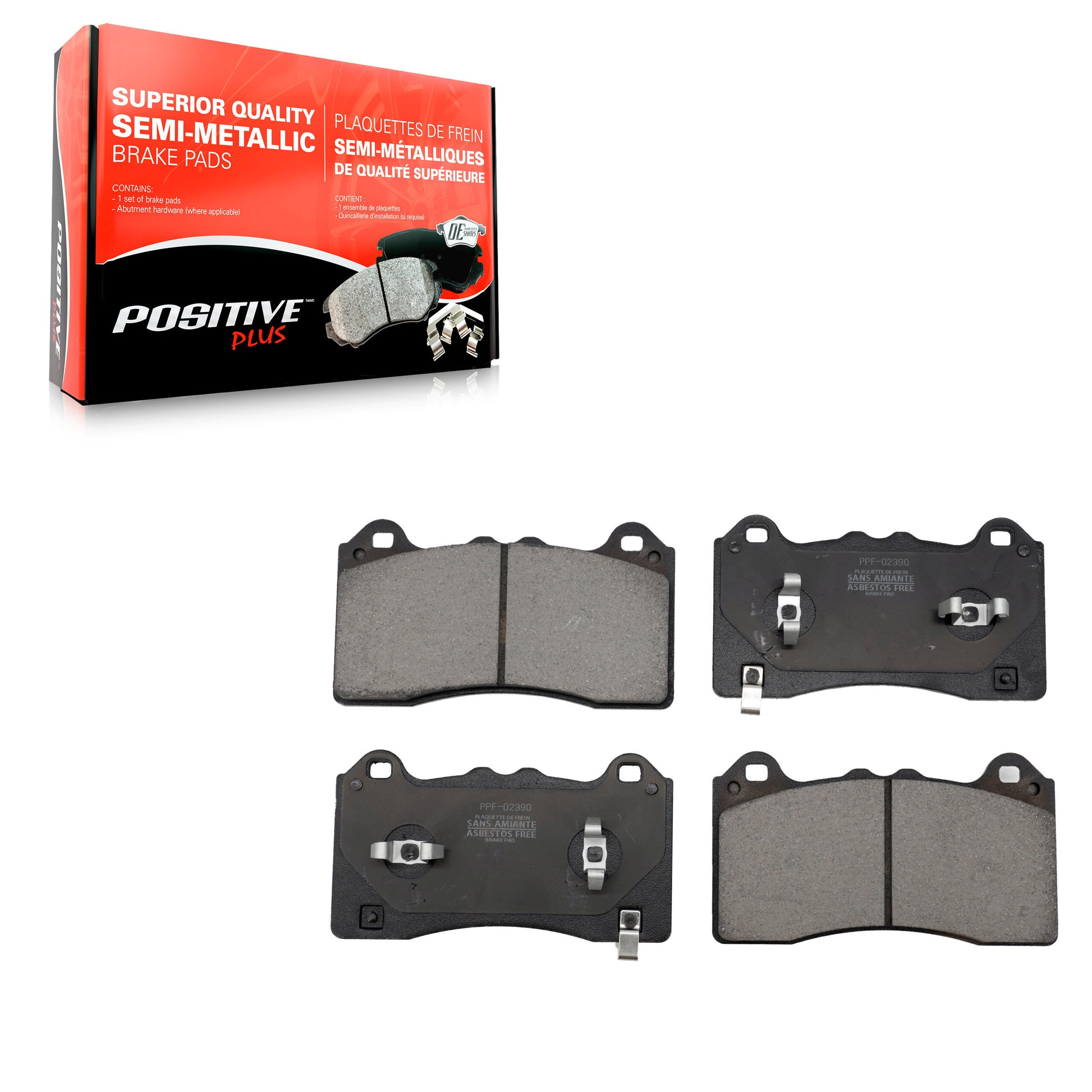 AmeriBRAKES_Semi-Metallic Brake Pads_PPF-D2390