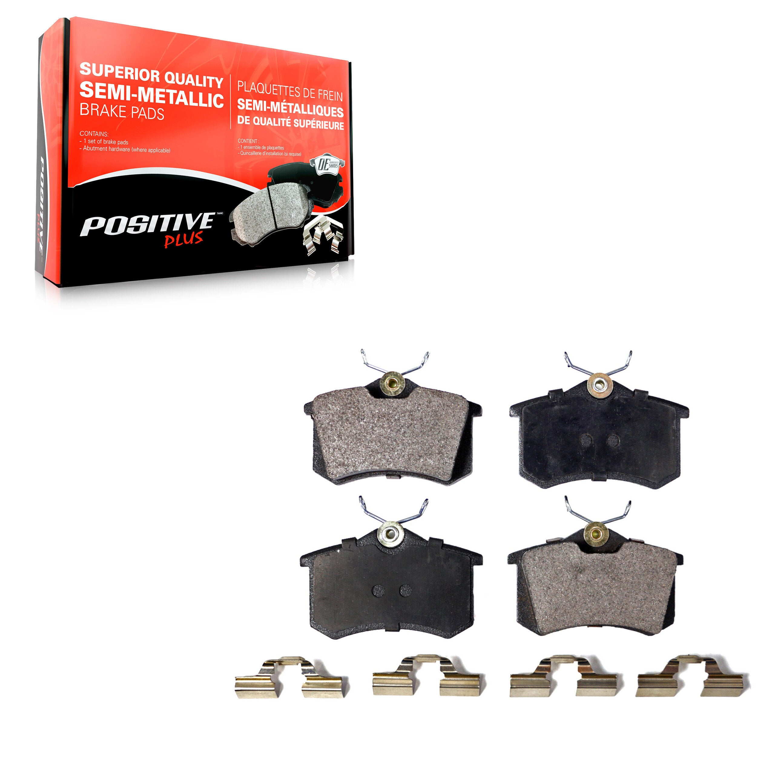 Positive Plus PPF-D340A Disc Brake Pad for 1997-2019 Volkswagen Golf SportWagen product image
