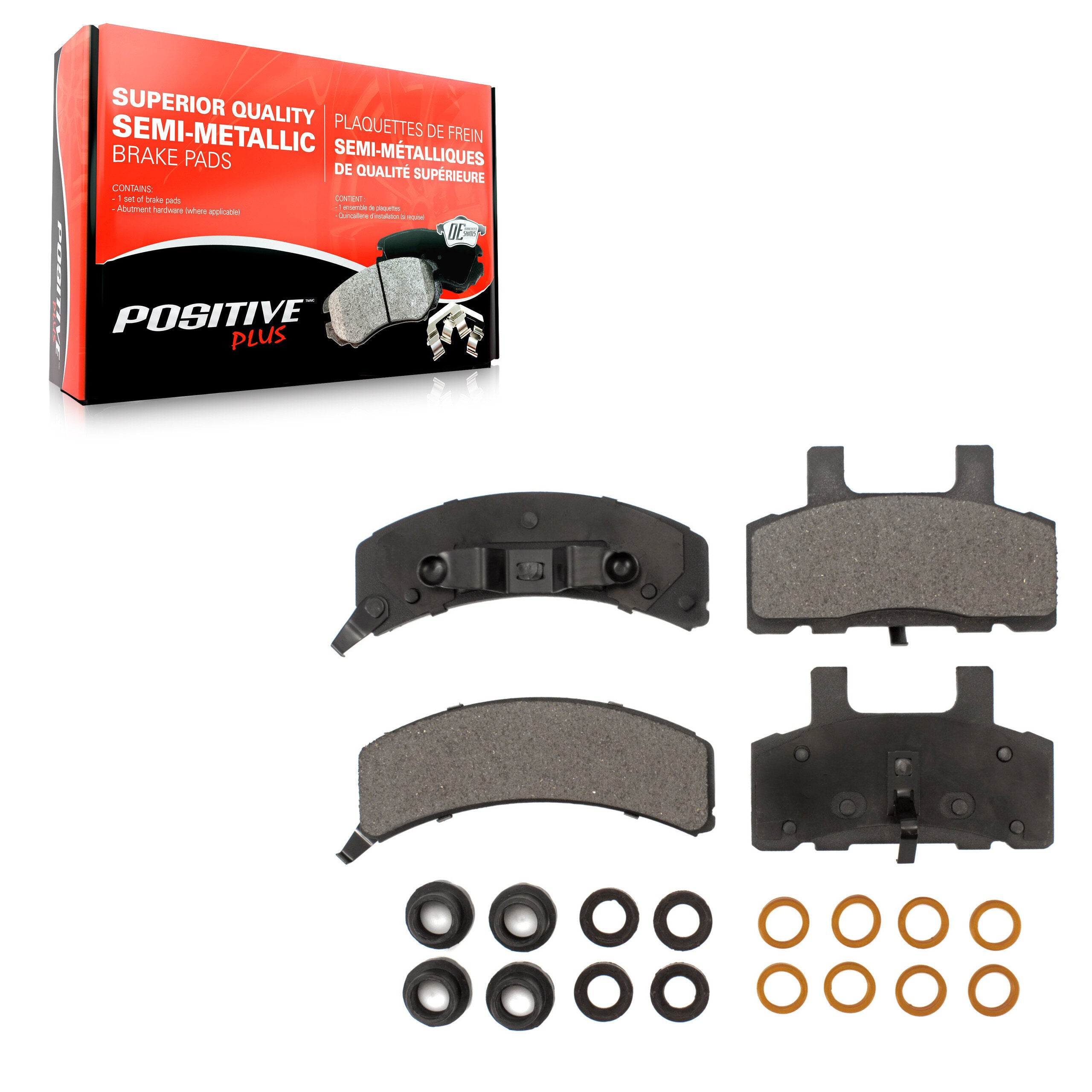 Positive Plus PPF-D369 Disc Brake Pad for 1988-2002 Chevrolet Tahoe product image