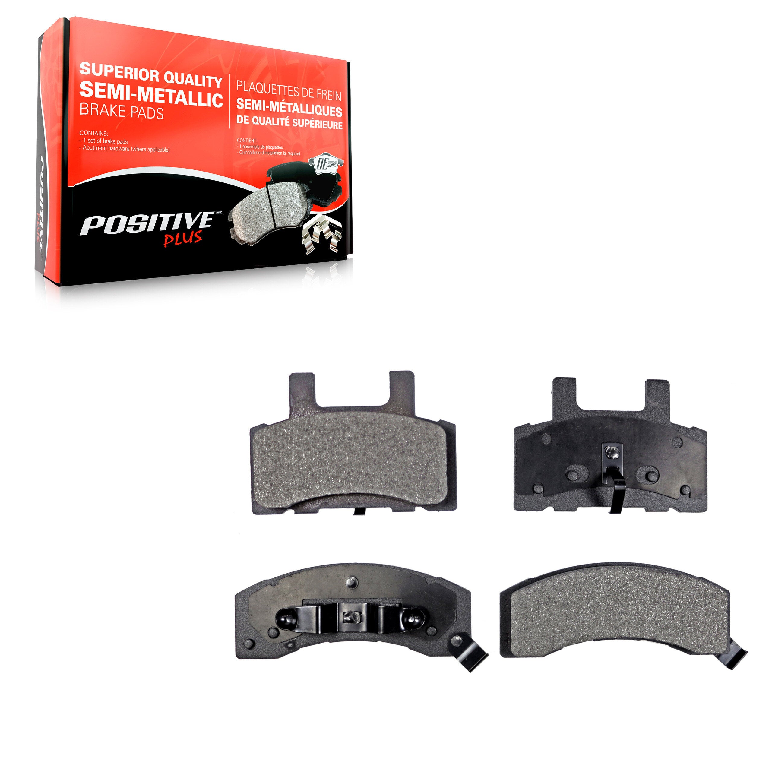 Positive Plus PPF-D370 Disc Brake Pad for 1988-2002 Chevrolet K3500 product image