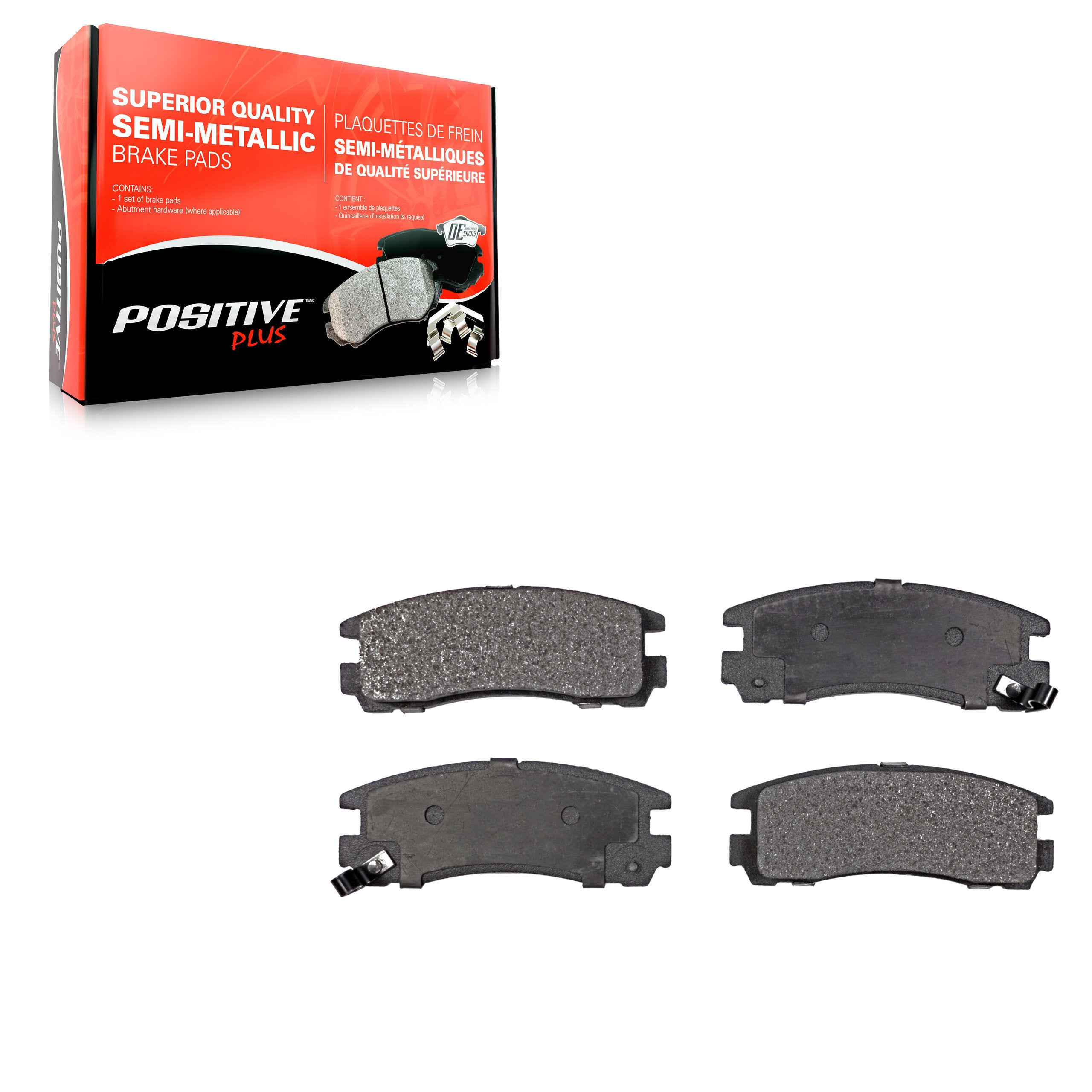 Positive Plus PPF-D383 Disc Brake Pad for 1988-2012 Mitsubishi Galant product image