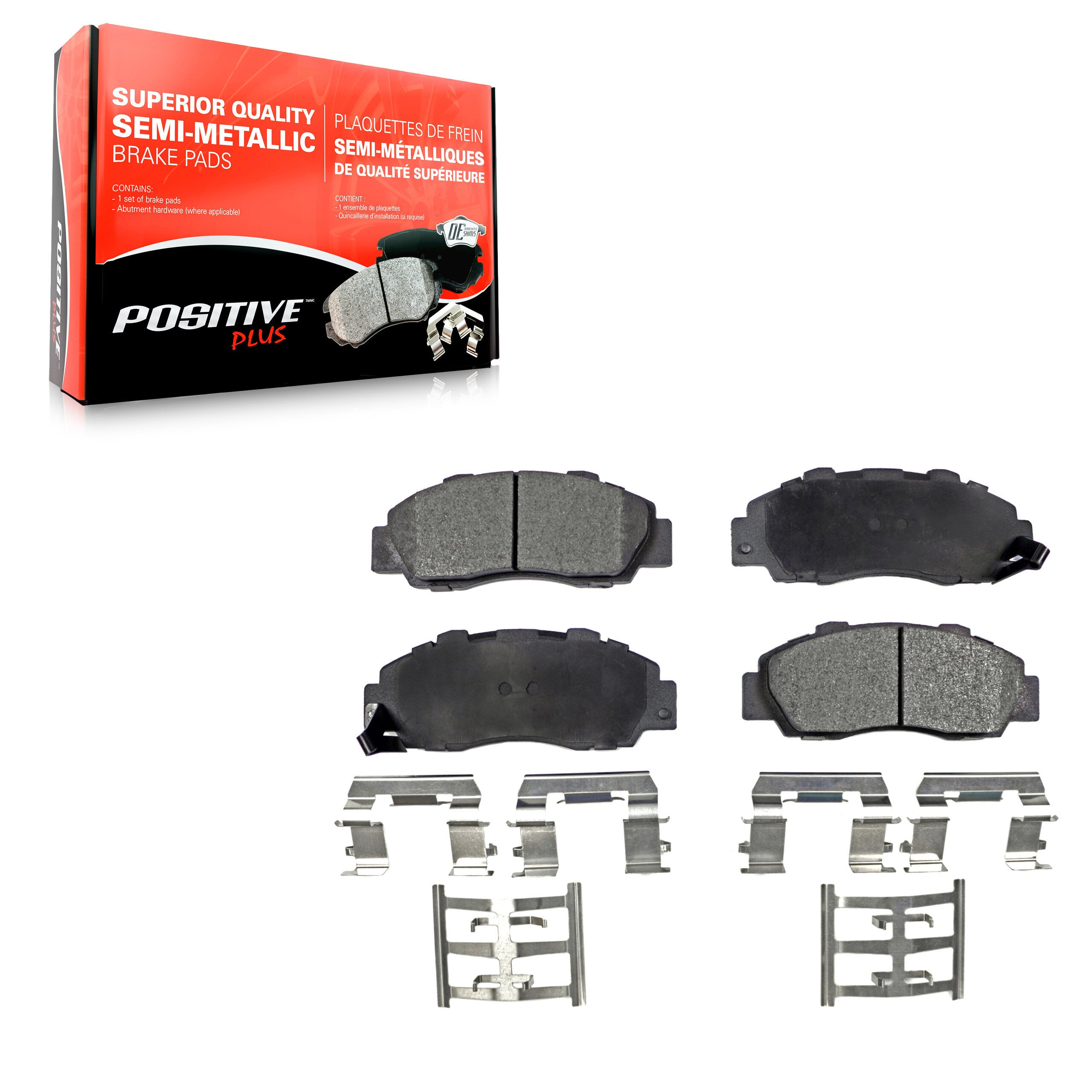 Positive Plus PPF-D503 Disc Brake Pad for 1991-2005 Honda Accord product image