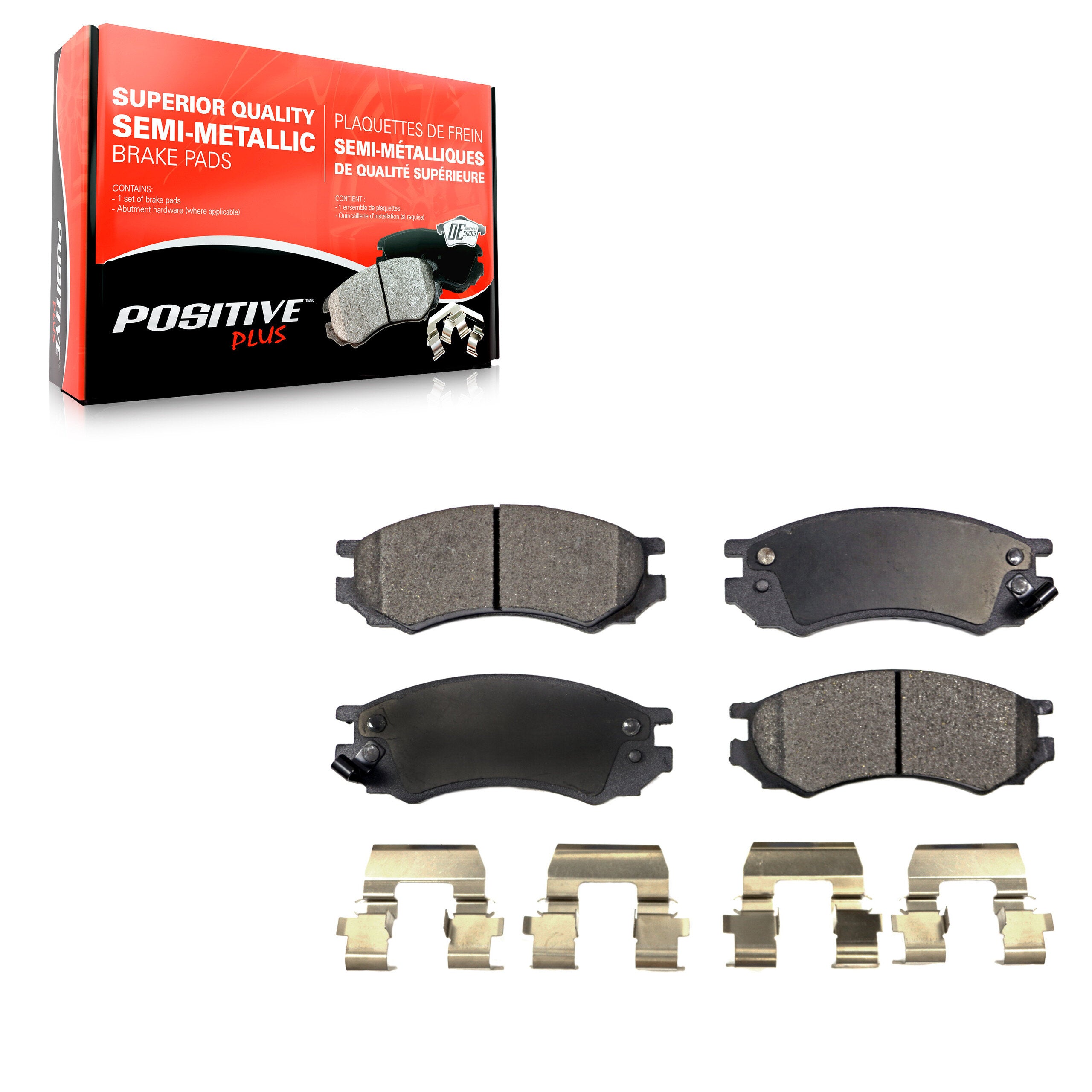 Positive Plus PPF-D507 Disc Brake Pad for 1991-2002 Saturn SC1 product image