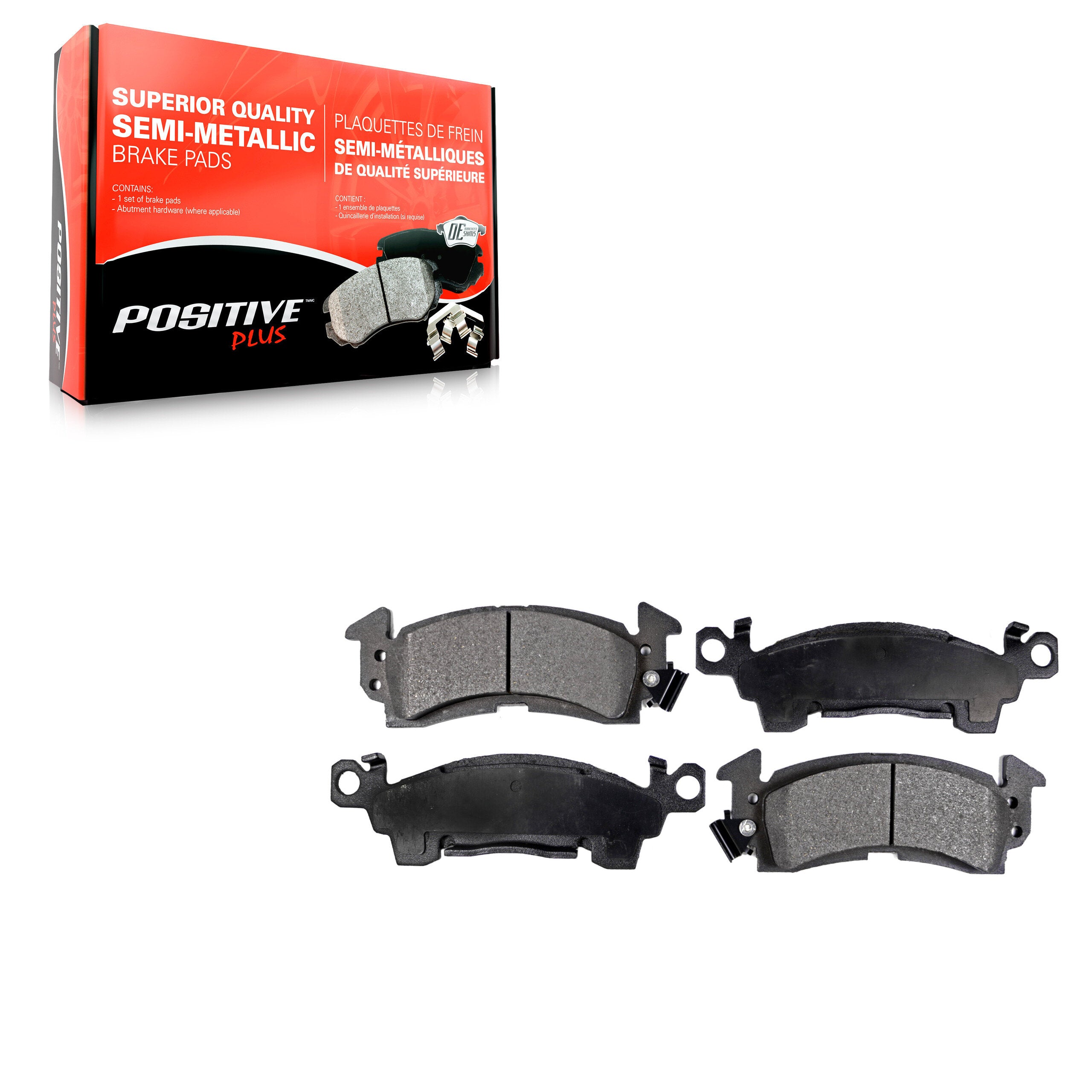 Positive Plus PPF-D52 Disc Brake Pad for 1980-2002 Chevrolet Caprice product image
