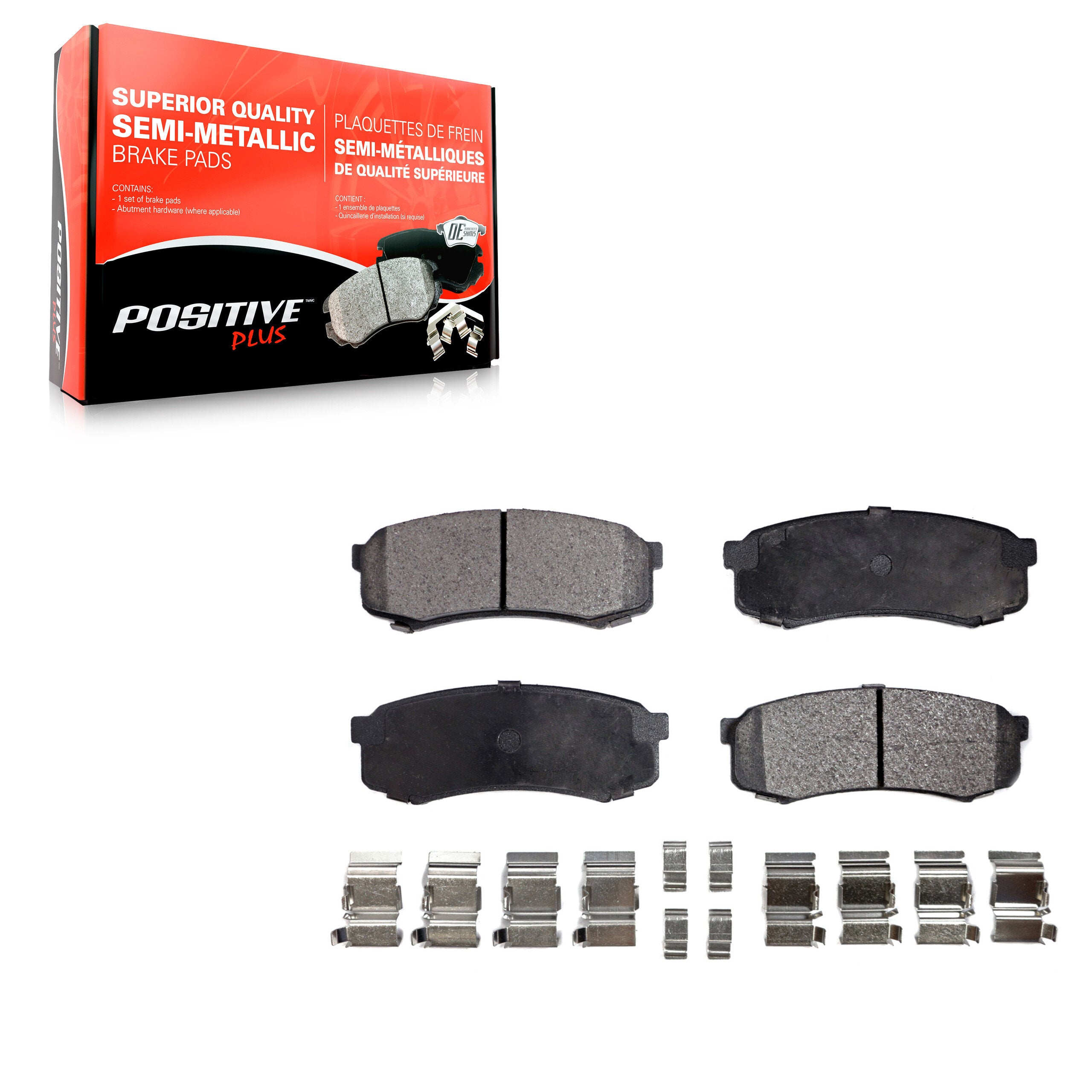 Positive Plus PPF-D606 Disc Brake Pad for 1993-2023 Lexus GX460 product image