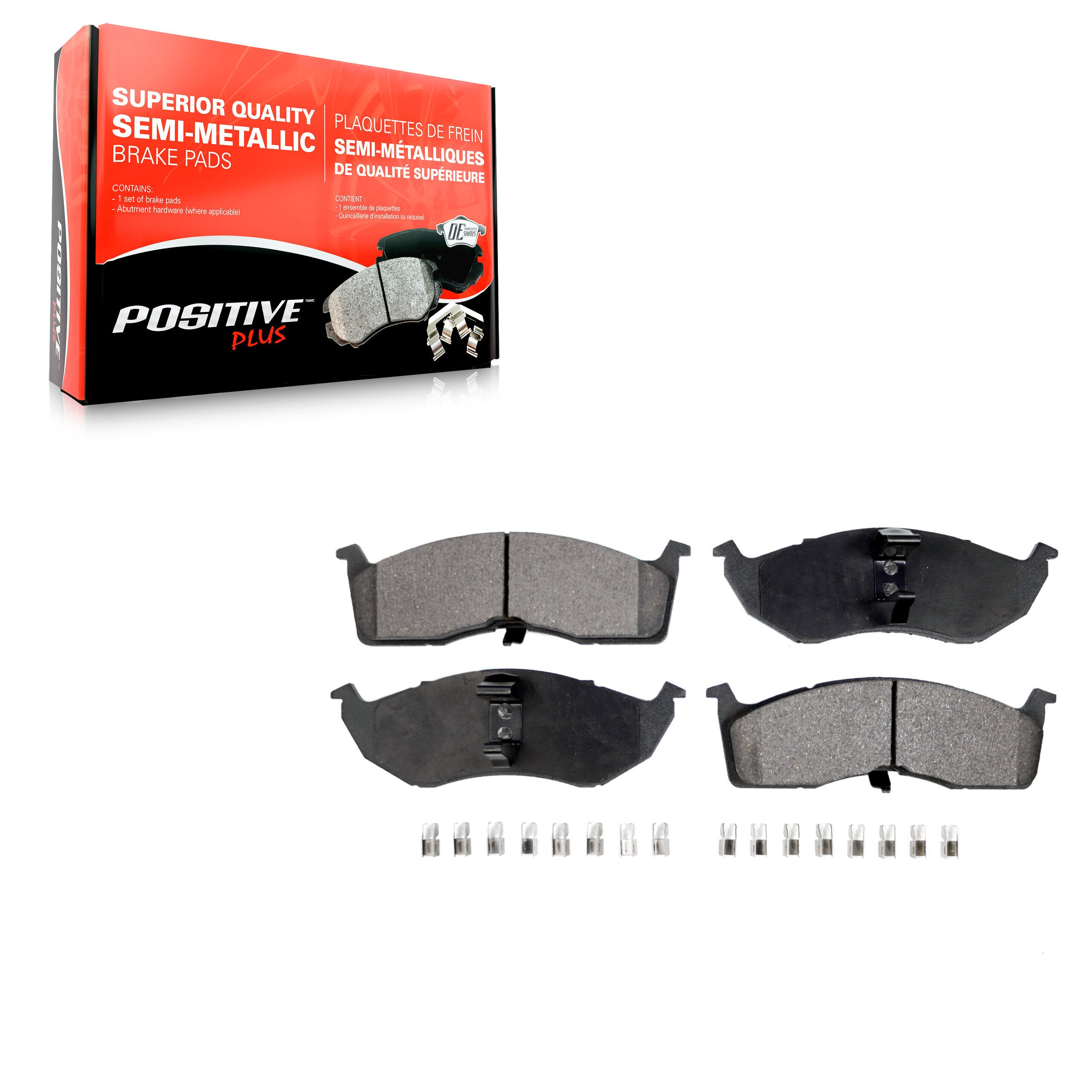 Positive Plus PPF-D642 Disc Brake Pad for 1995-2005 Dodge Neon product image