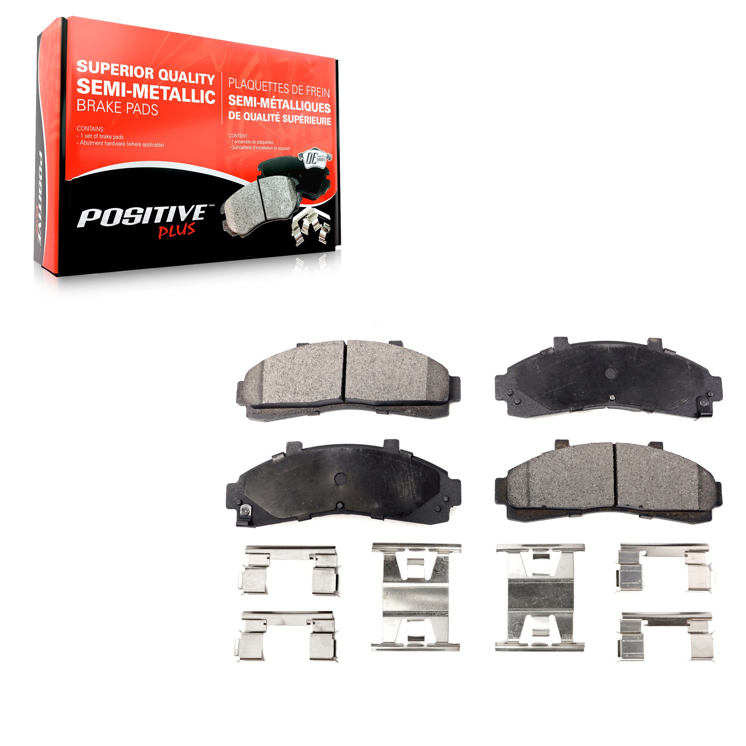 Positive Plus PPF-D652 Disc Brake Pad for 1995-2002 Mazda B2300 product image