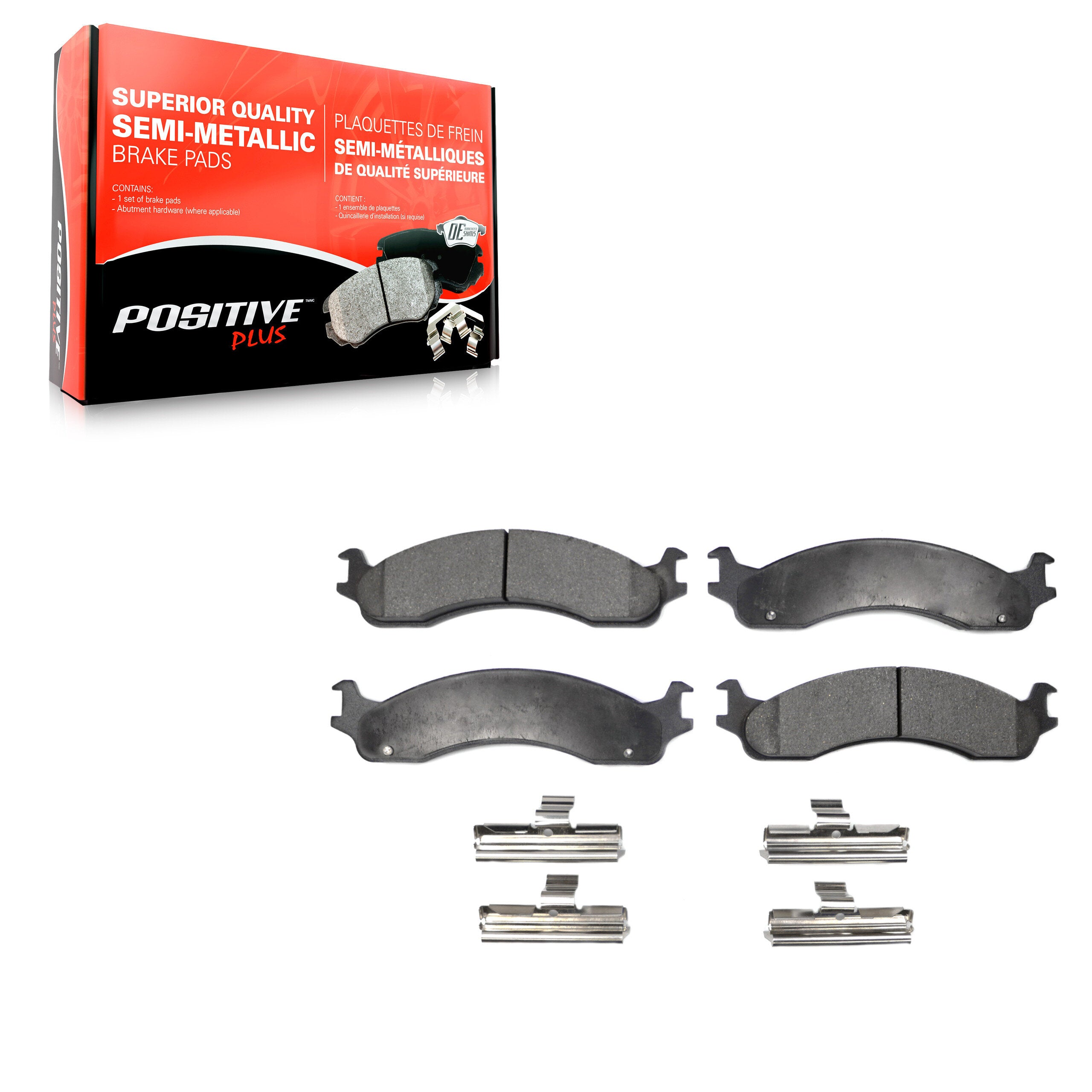 Positive Plus PPF-D655 Disc Brake Pad for 1995-2007 Ford E-150 product image