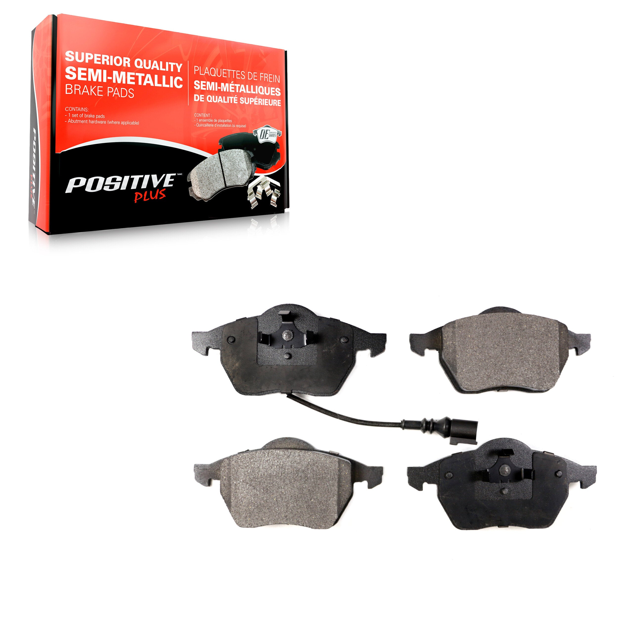 Positive Plus PPF-D687A Disc Brake Pad for 1992-2010 Volkswagen Golf product image