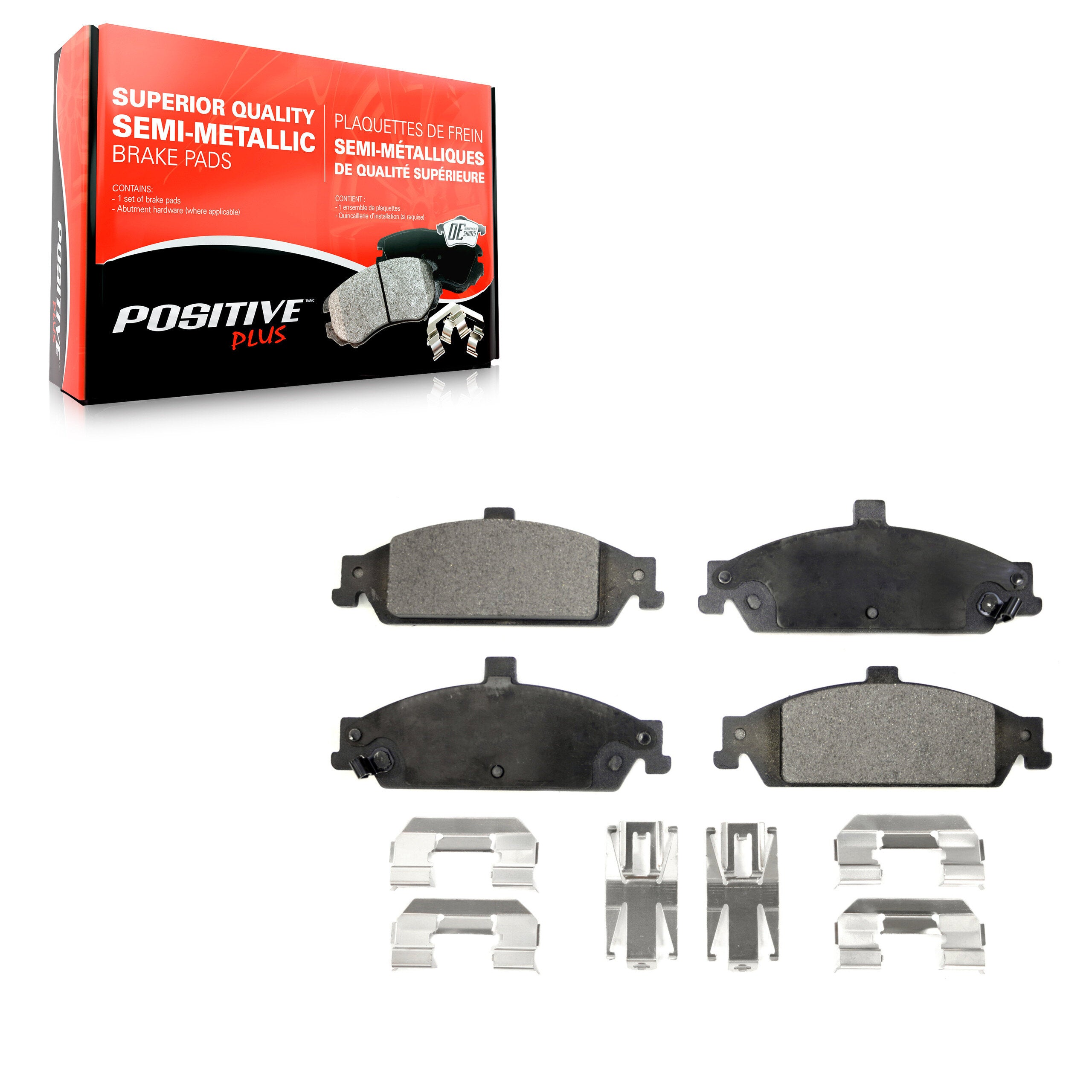 Positive Plus PPF-D727 Disc Brake Pad for 1997-2005 Chevrolet Classic product image