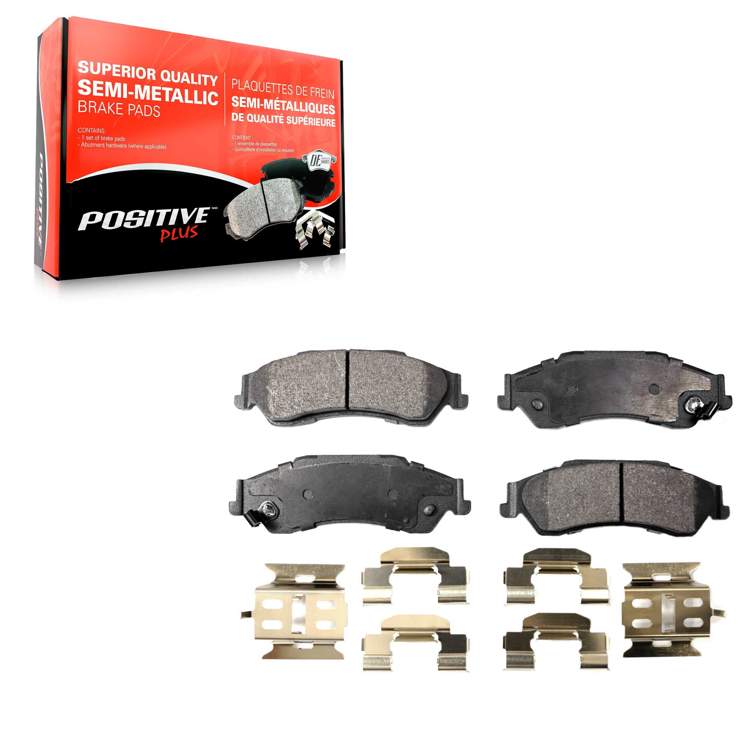 Positive Plus PPF-D729 Disc Brake Pad for 1997-2005 Chevrolet S10 product image