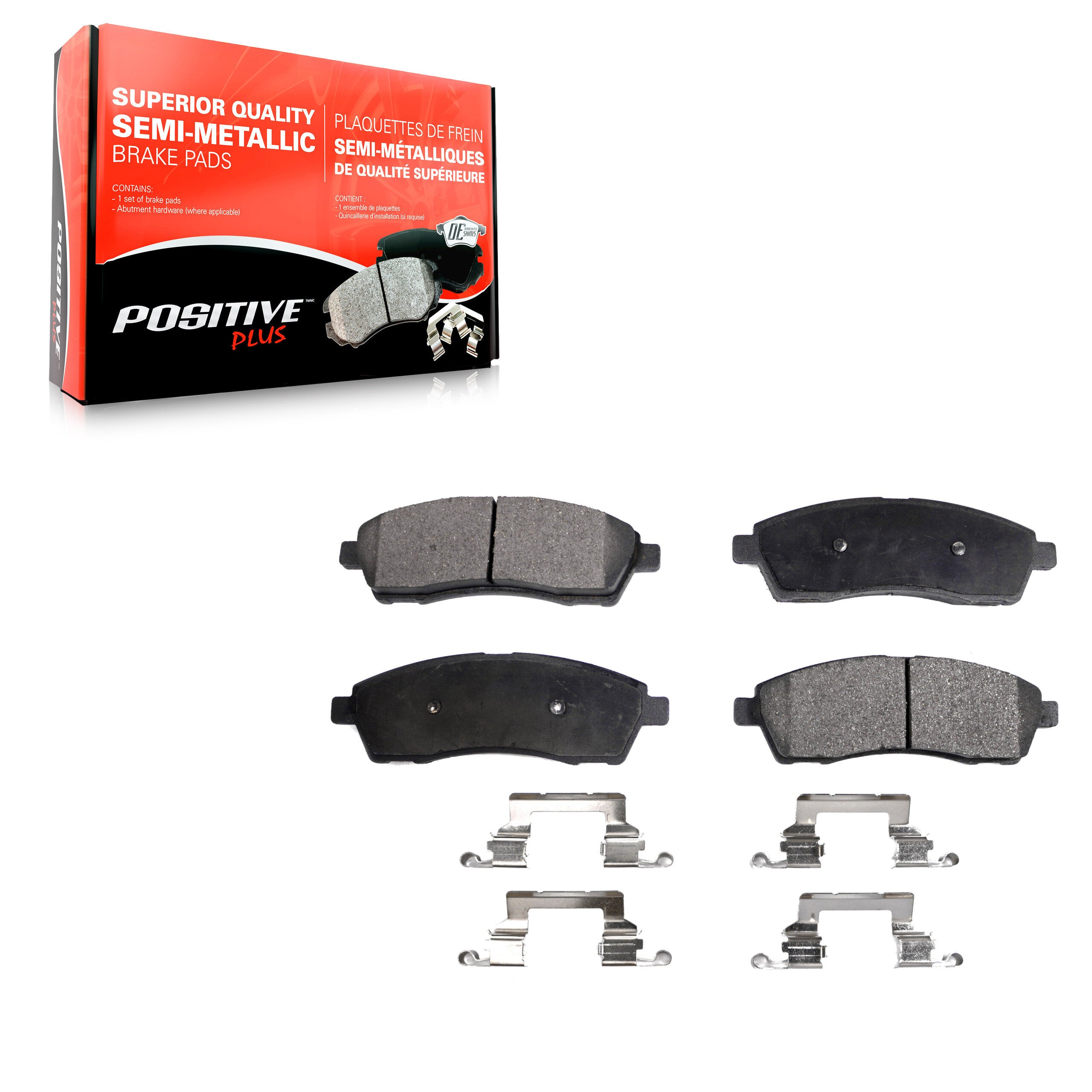 Positive Plus PPF-D757 Disc Brake Pad for 1999-2005 Ford Excursion product image