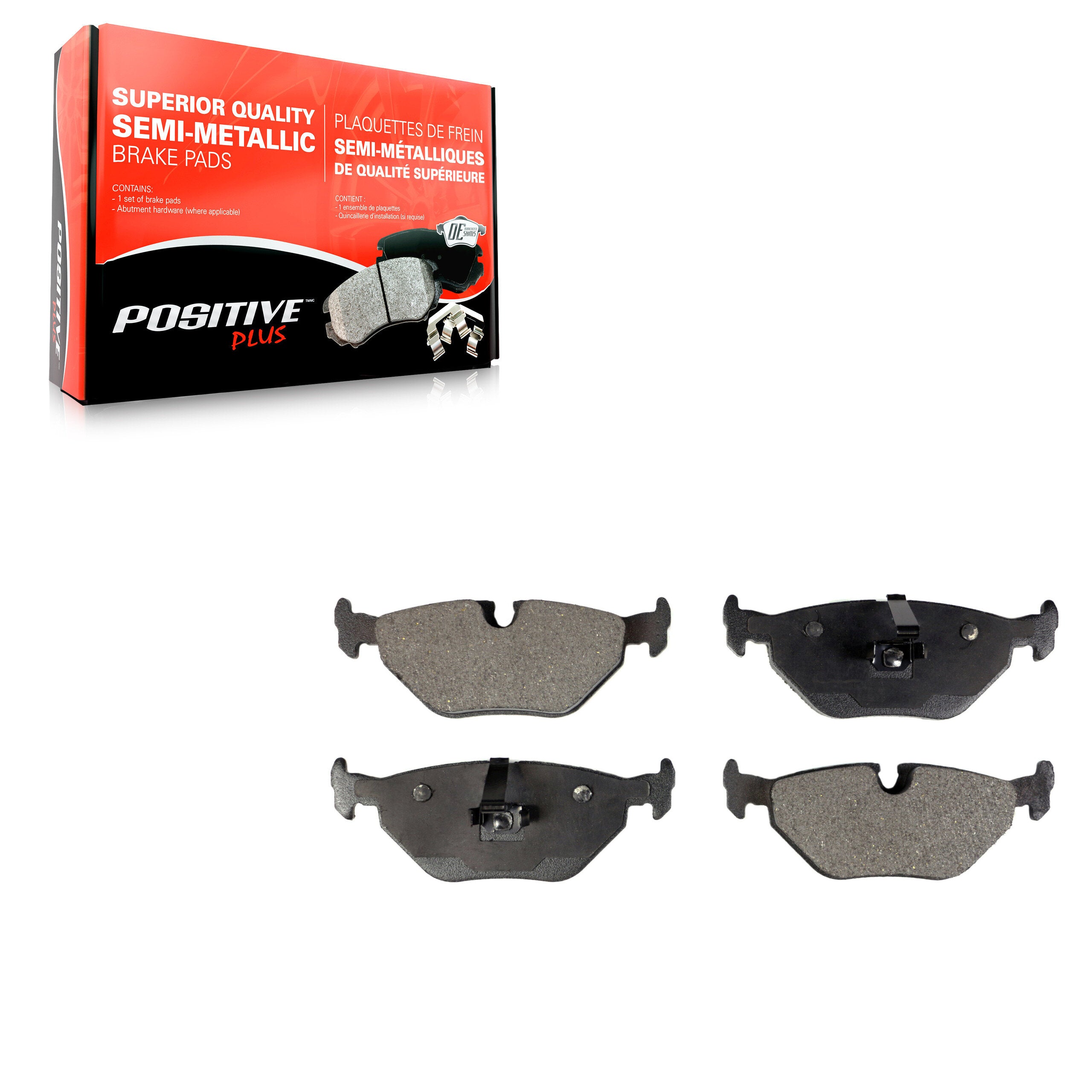 Positive Plus PPF-D763 Disc Brake Pad for 1992-2009 BMW Z4 product image