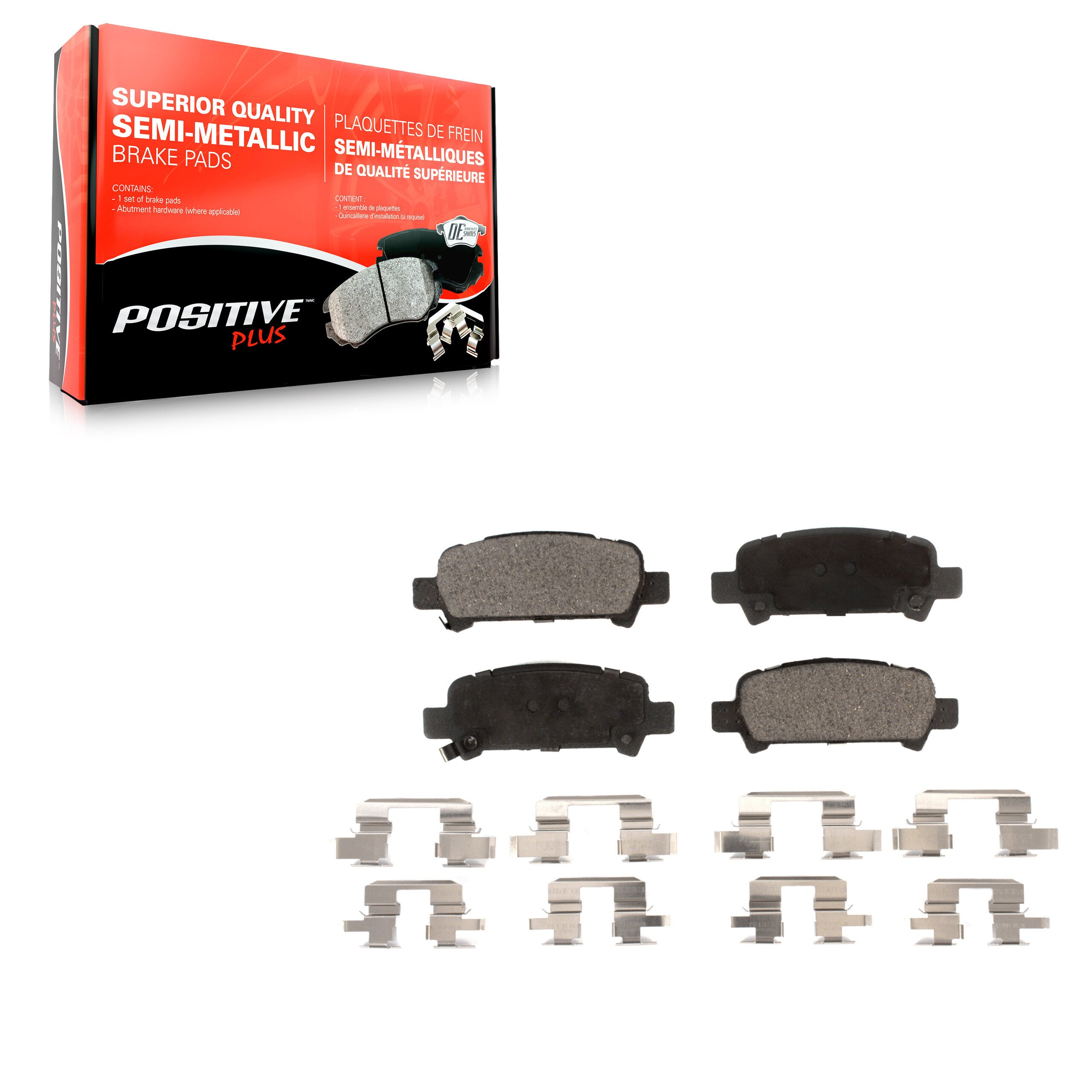 Positive Plus PPF-D770 Disc Brake Pad for 1998-2009 Subaru Legacy product image