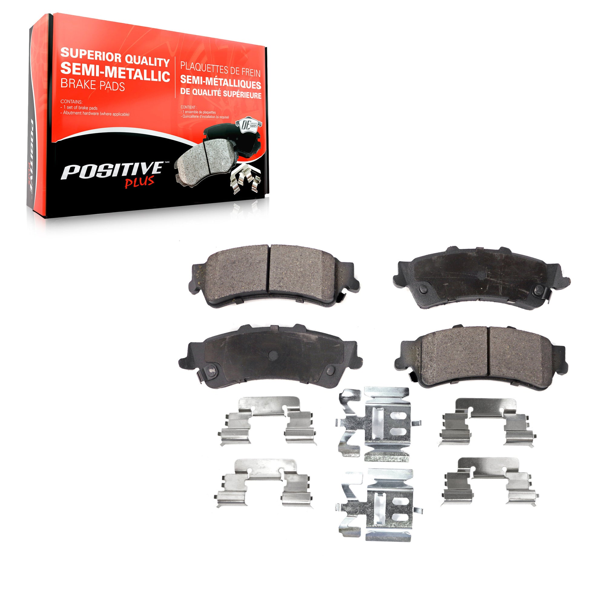Positive Plus PPF-D792 Disc Brake Pad for 1993-2011 Chevrolet Silverado 1500 Classic product image
